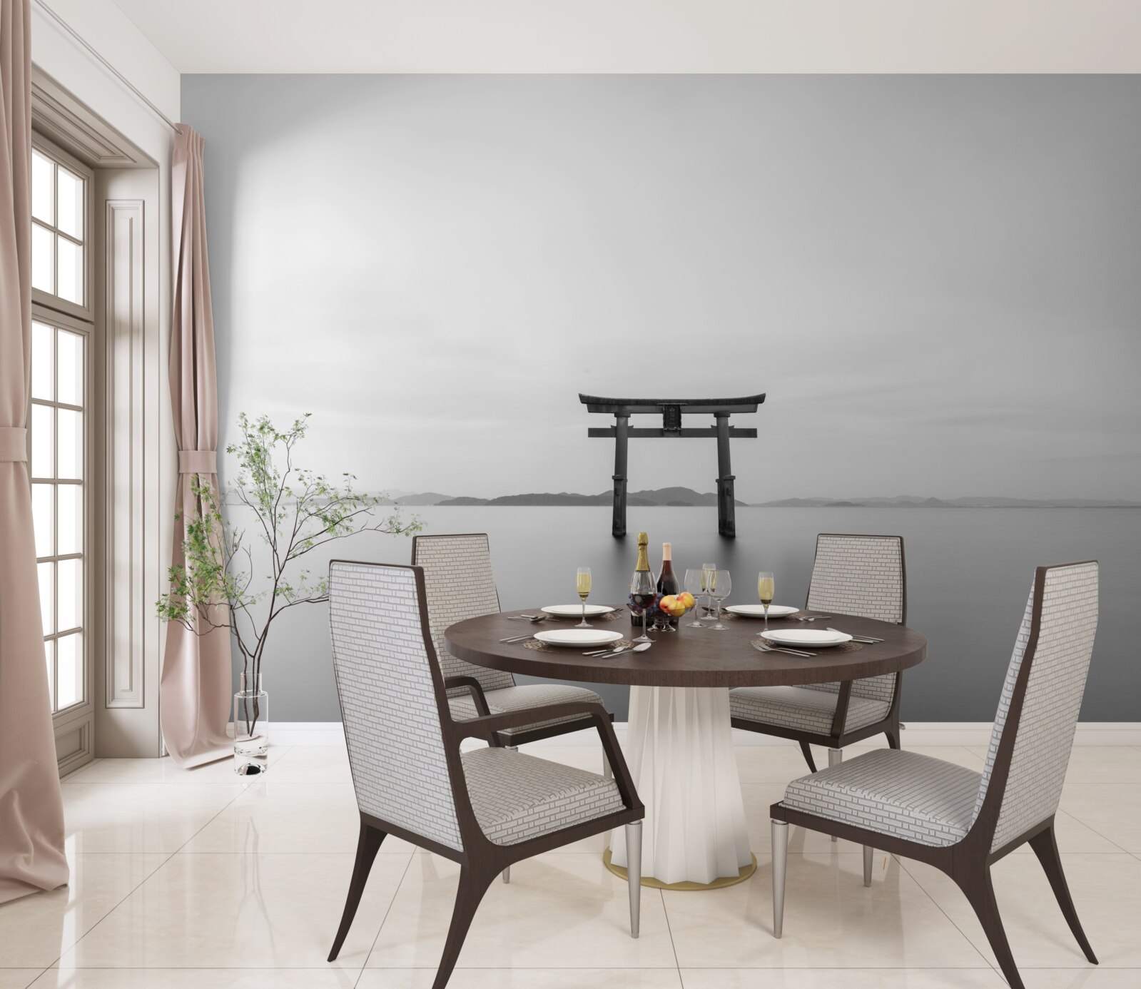 Fototapet tori gate în ocean