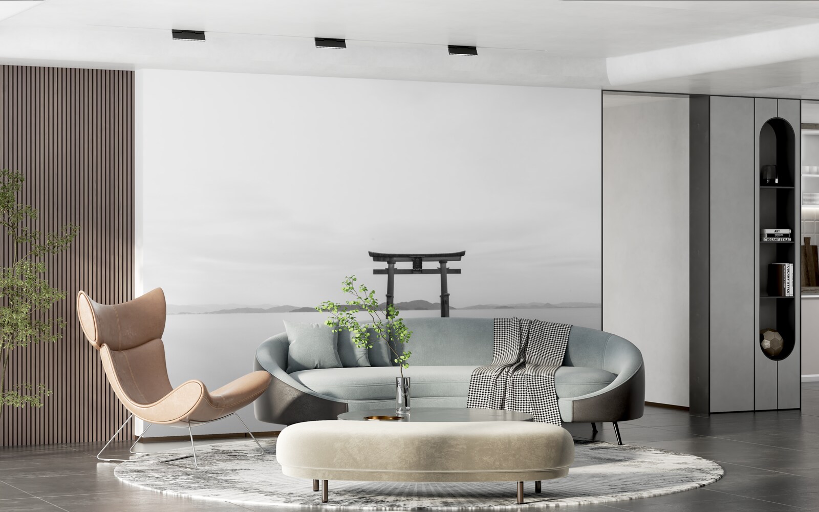 Fototapet tori gate în ocean