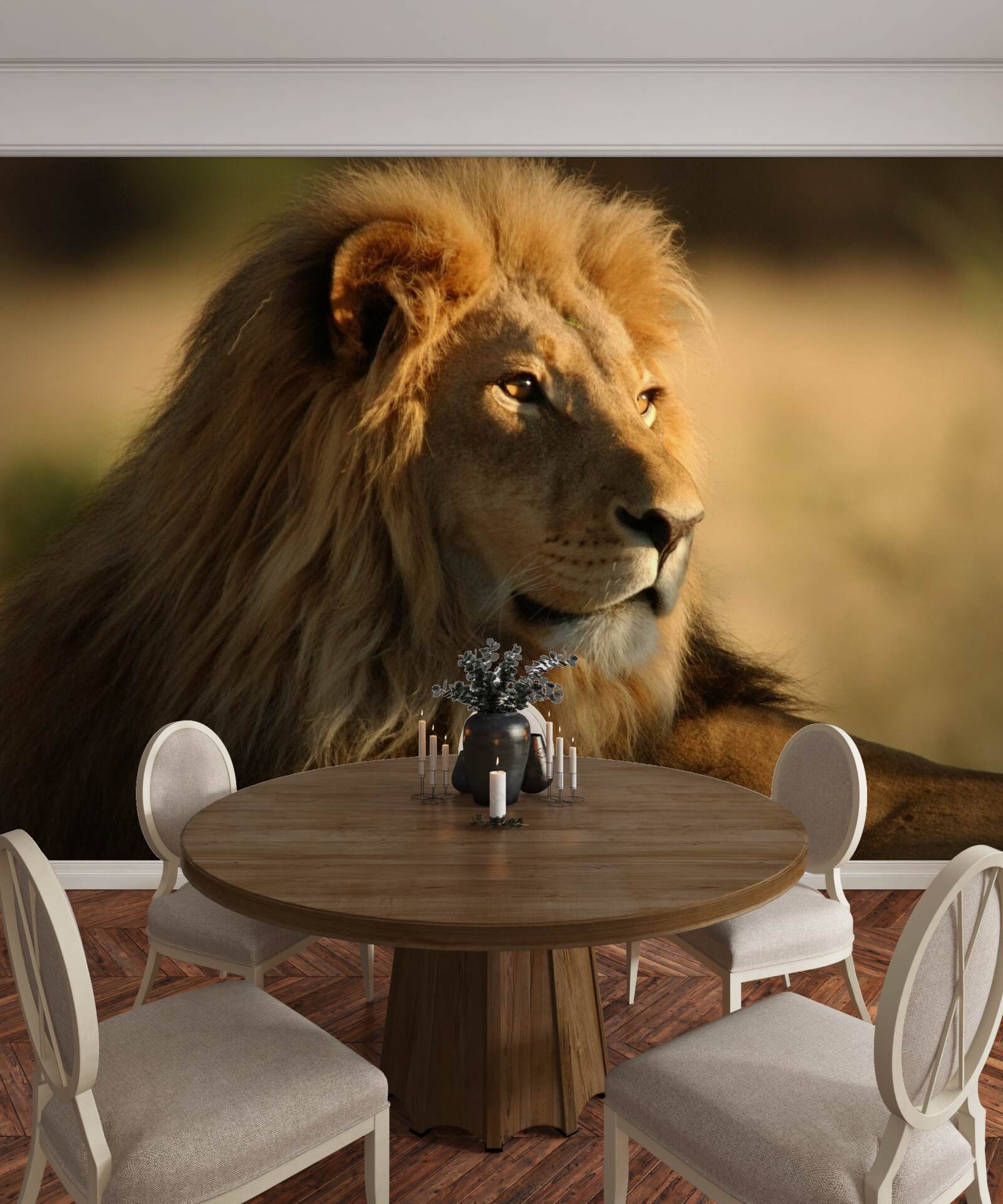 Fototapet monarh de savană în vacanță