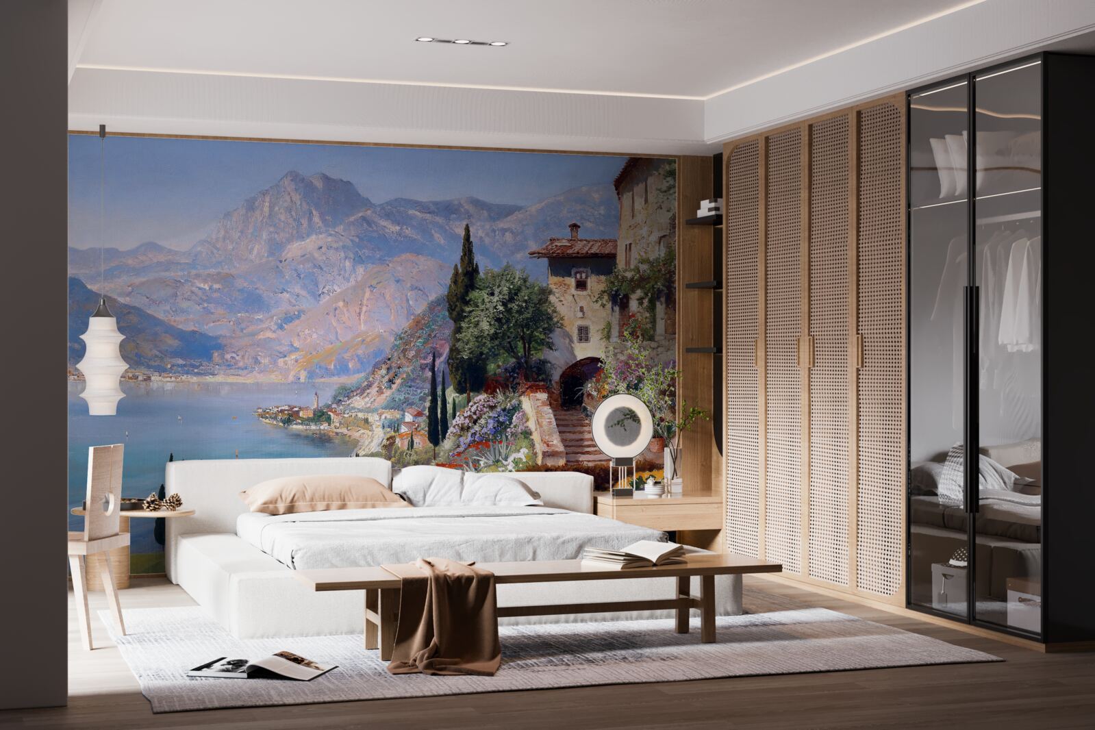 Fototapet Peisaj mediteranean în culori