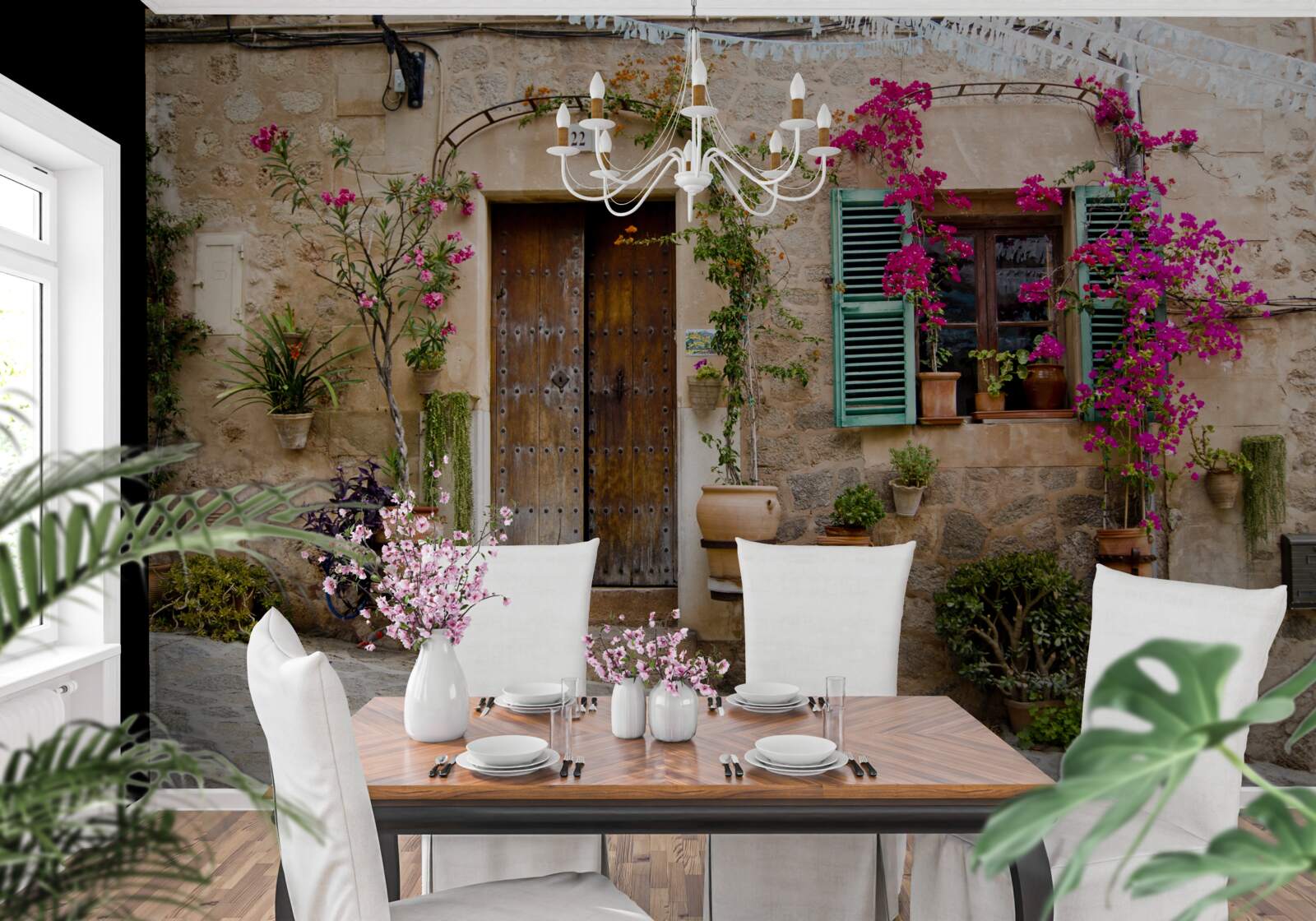 Fototapet planta istorică plat