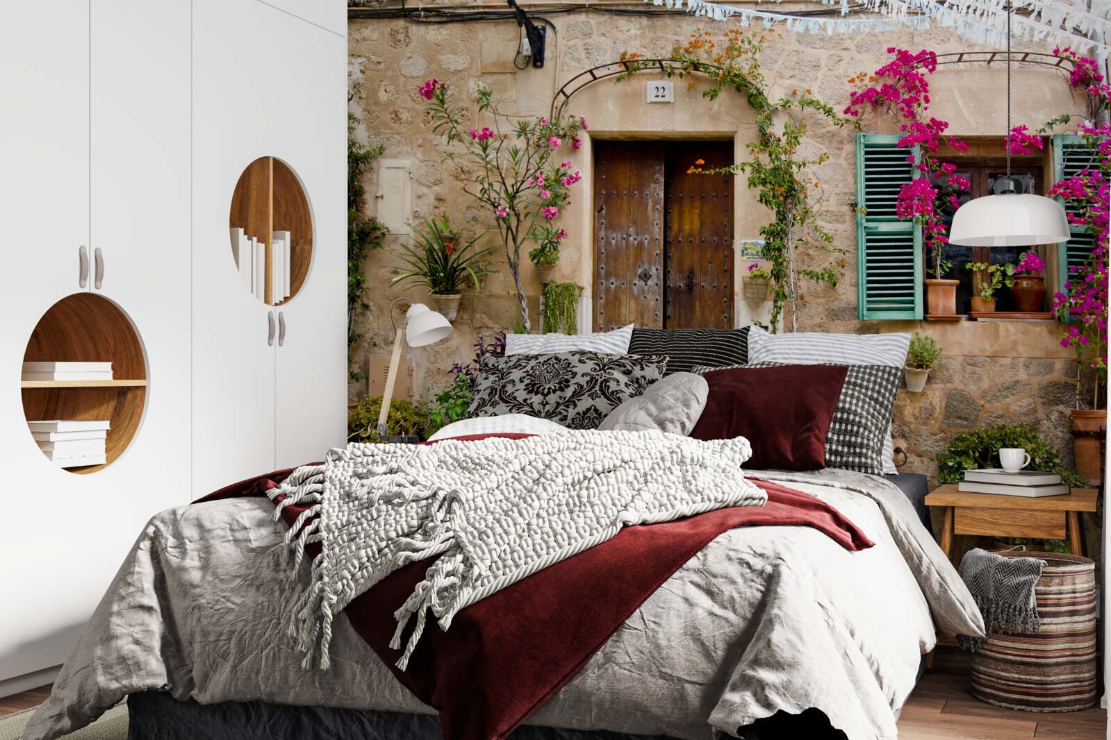 Fototapet planta istorică plat