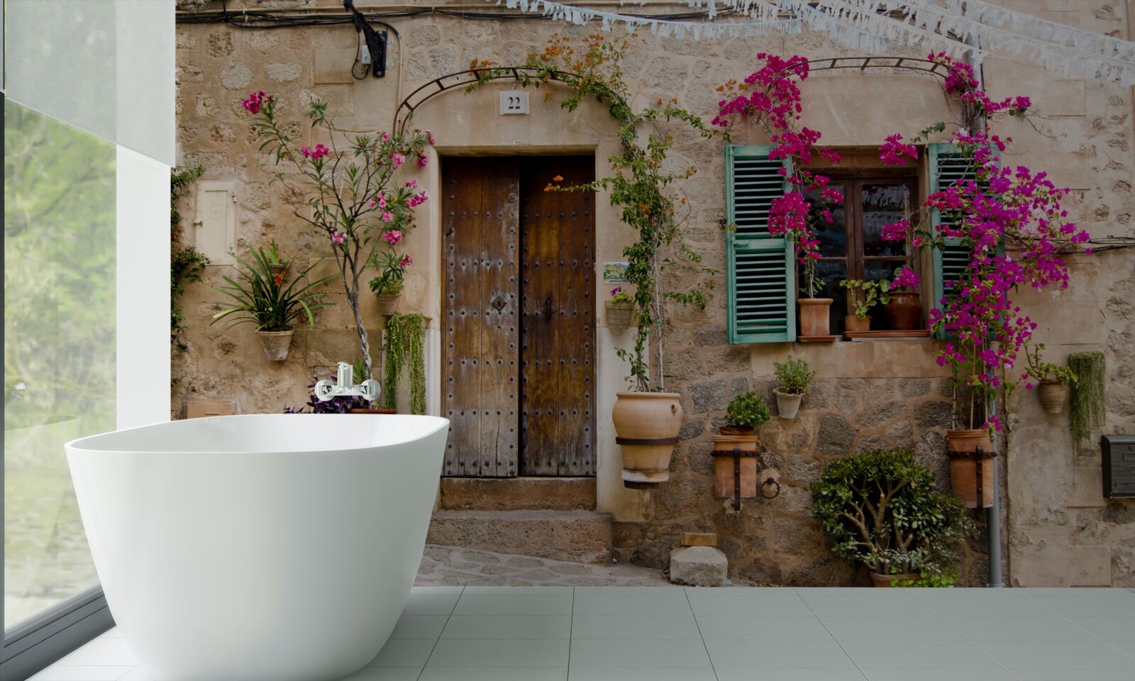 Fototapet planta istorică plat