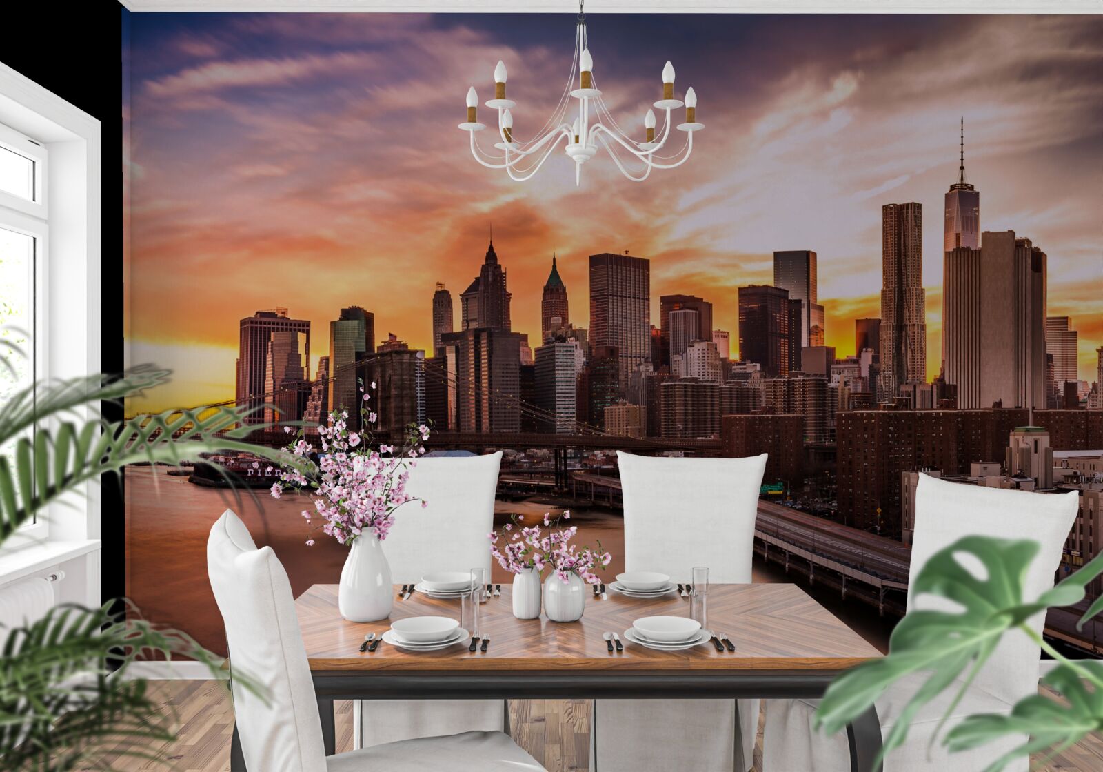 Fototapet comandați de la amber over brooklyn