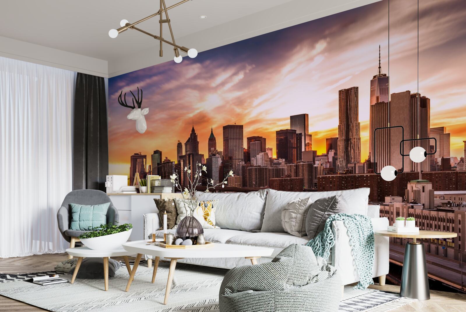 Fototapet comandați de la amber over brooklyn