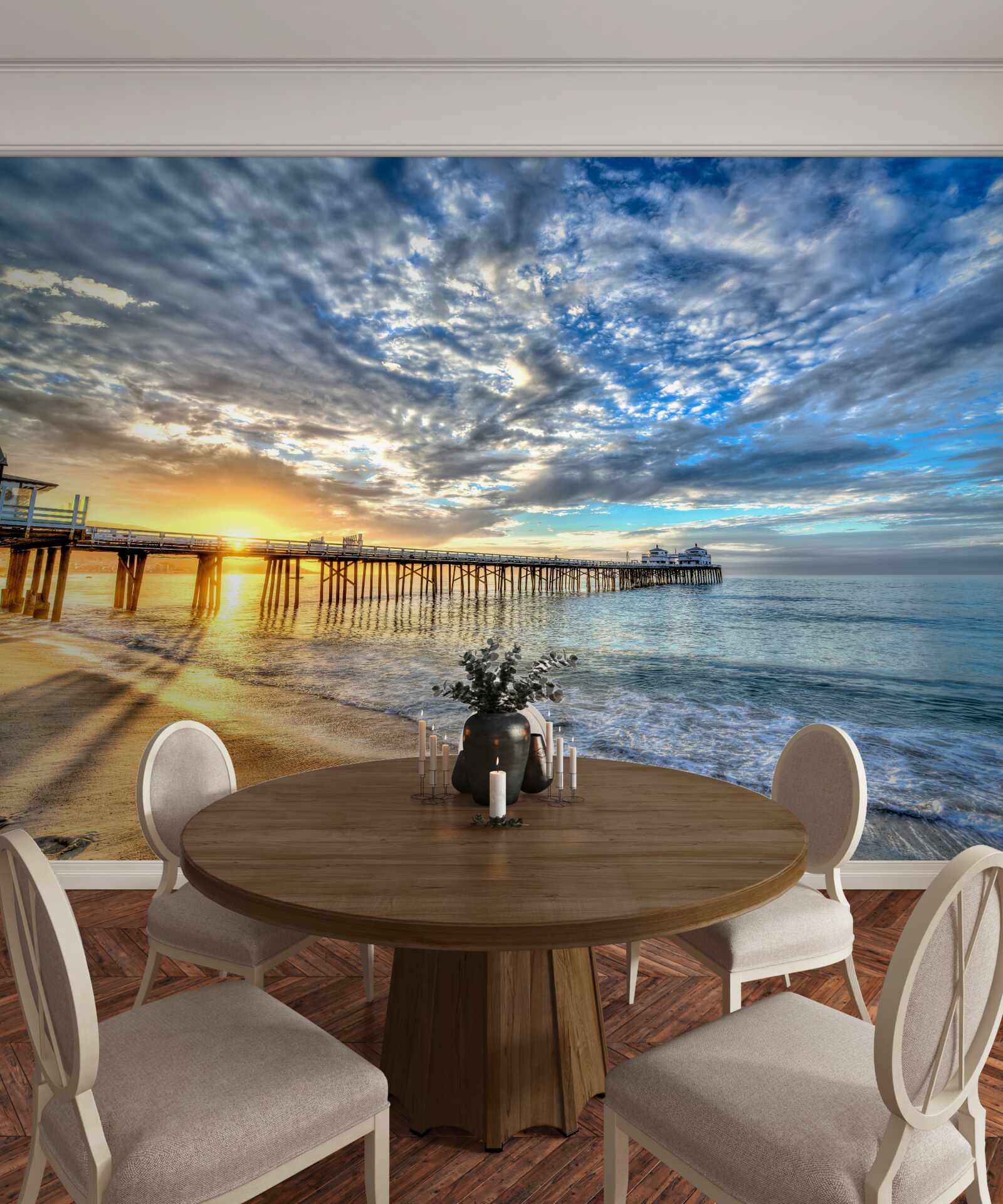 Fototapet cheiul pescarilor în zori