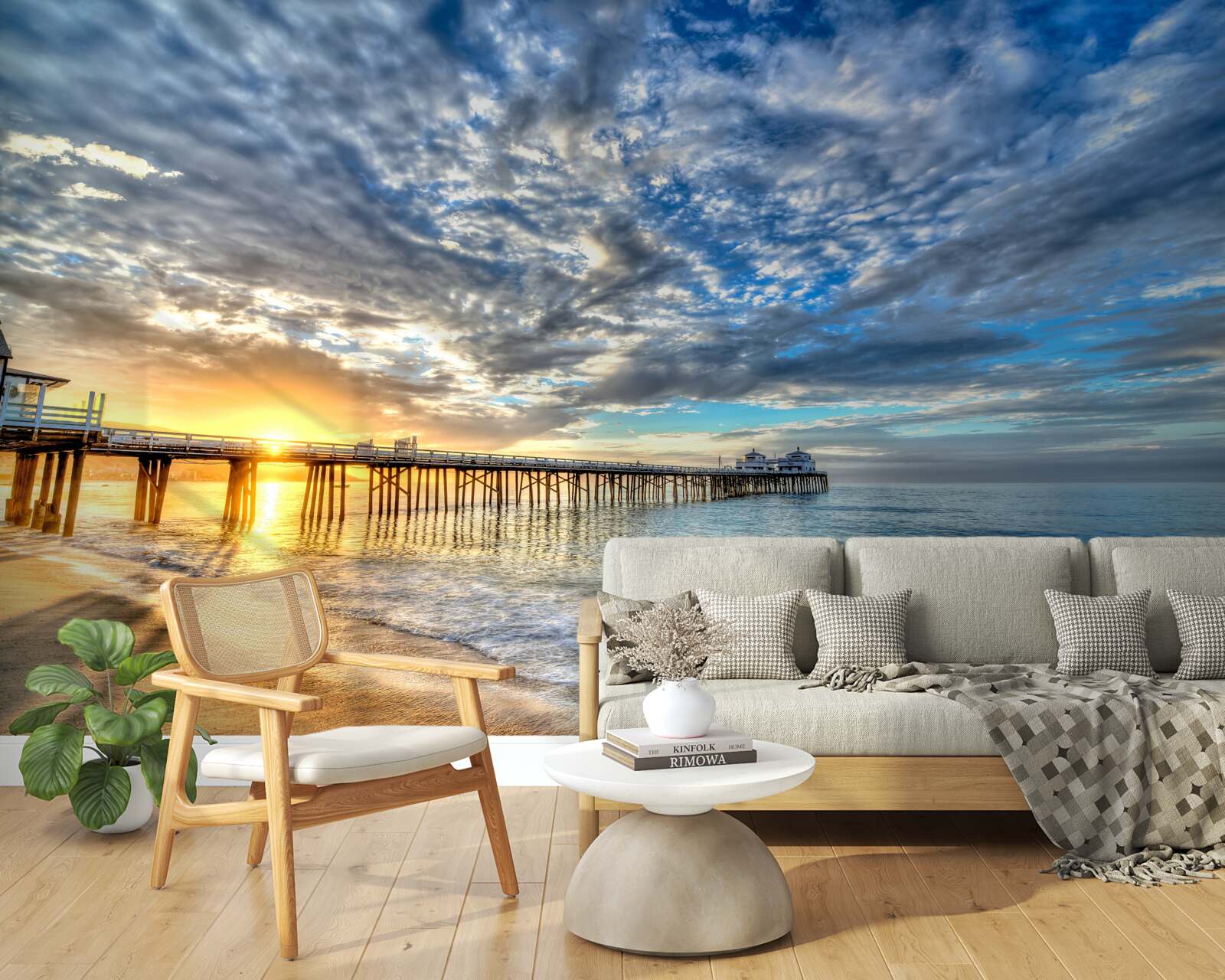 Fototapet cheiul pescarilor în zori