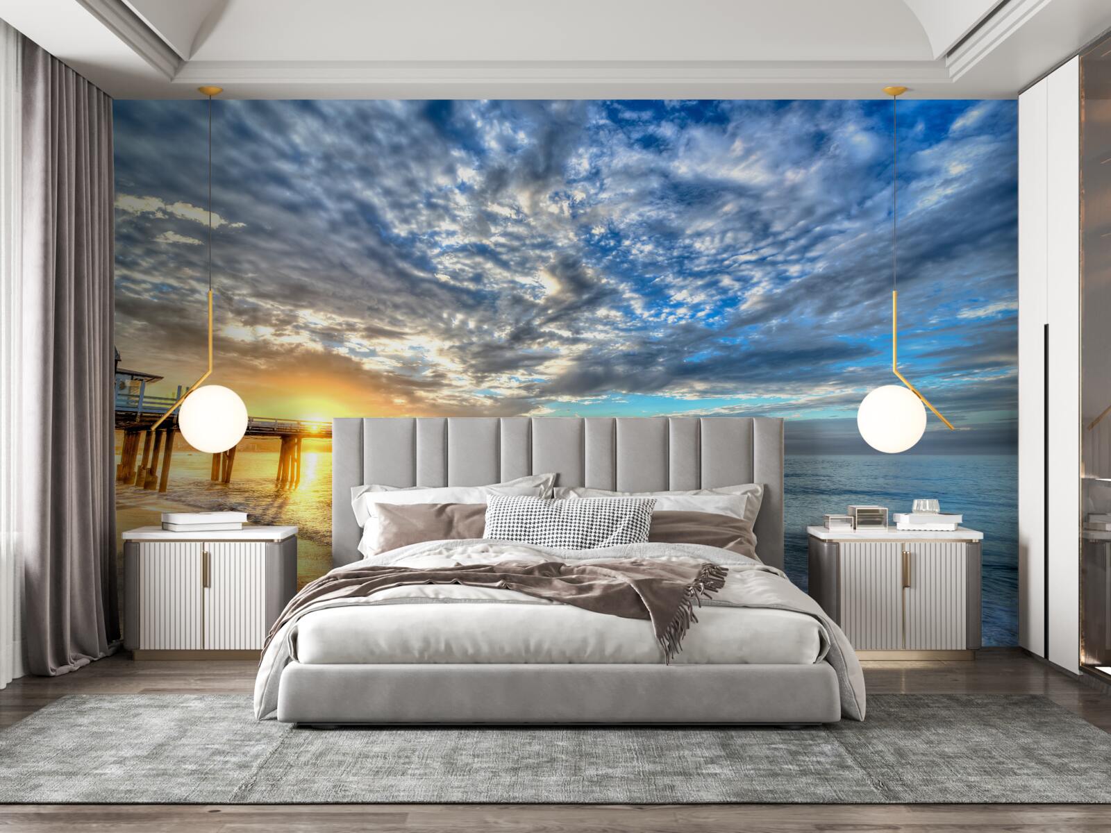 Fototapet cheiul pescarilor în zori