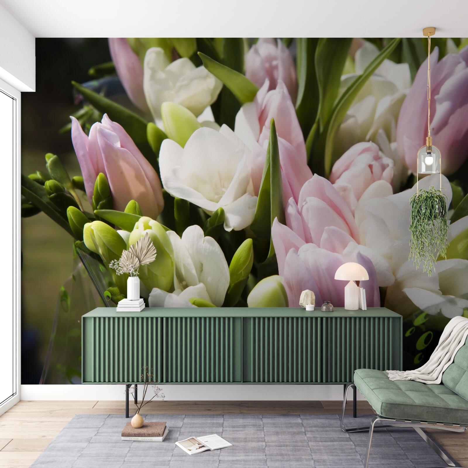 Fototapet kit flora de primăvară