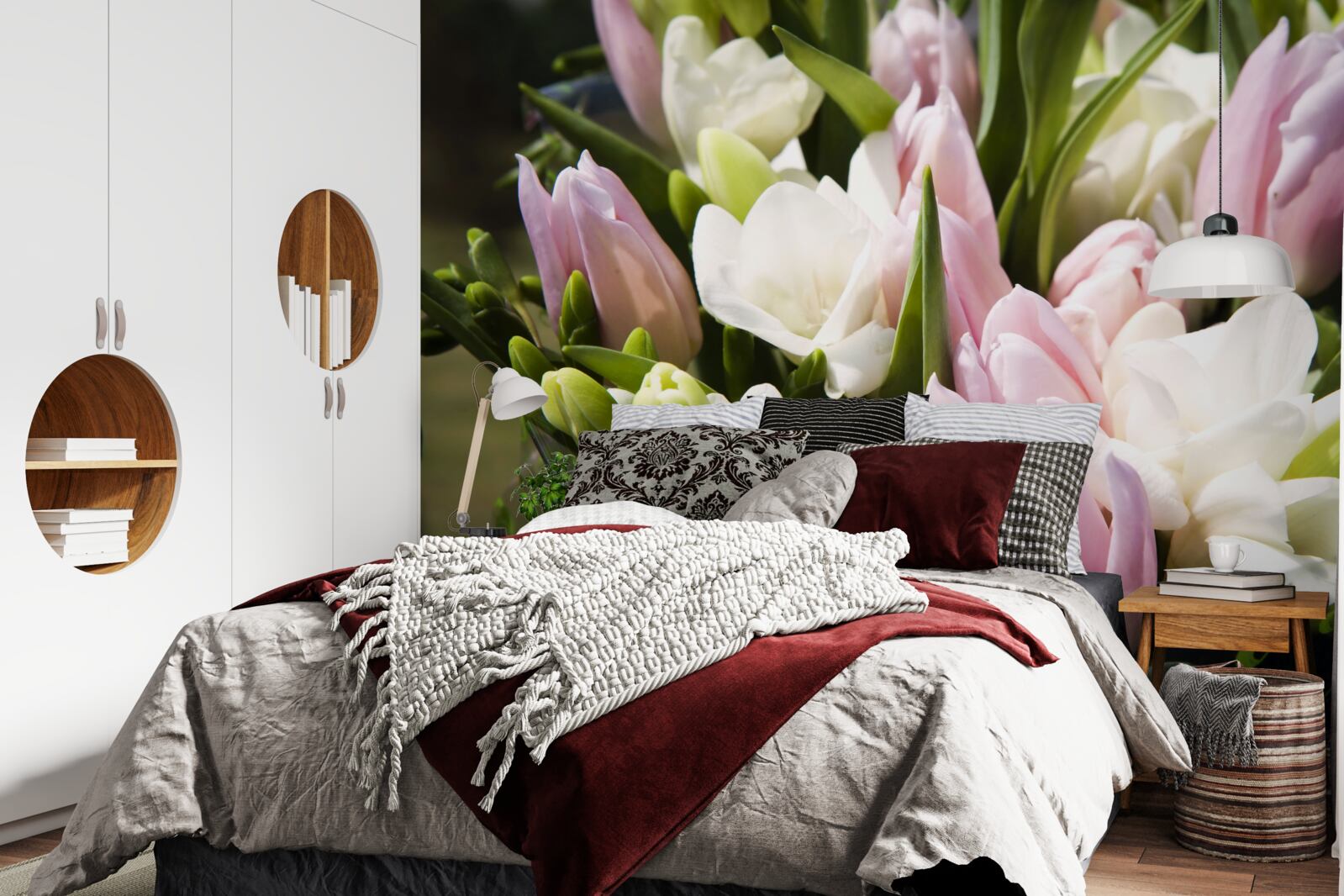 Fototapet kit flora de primăvară