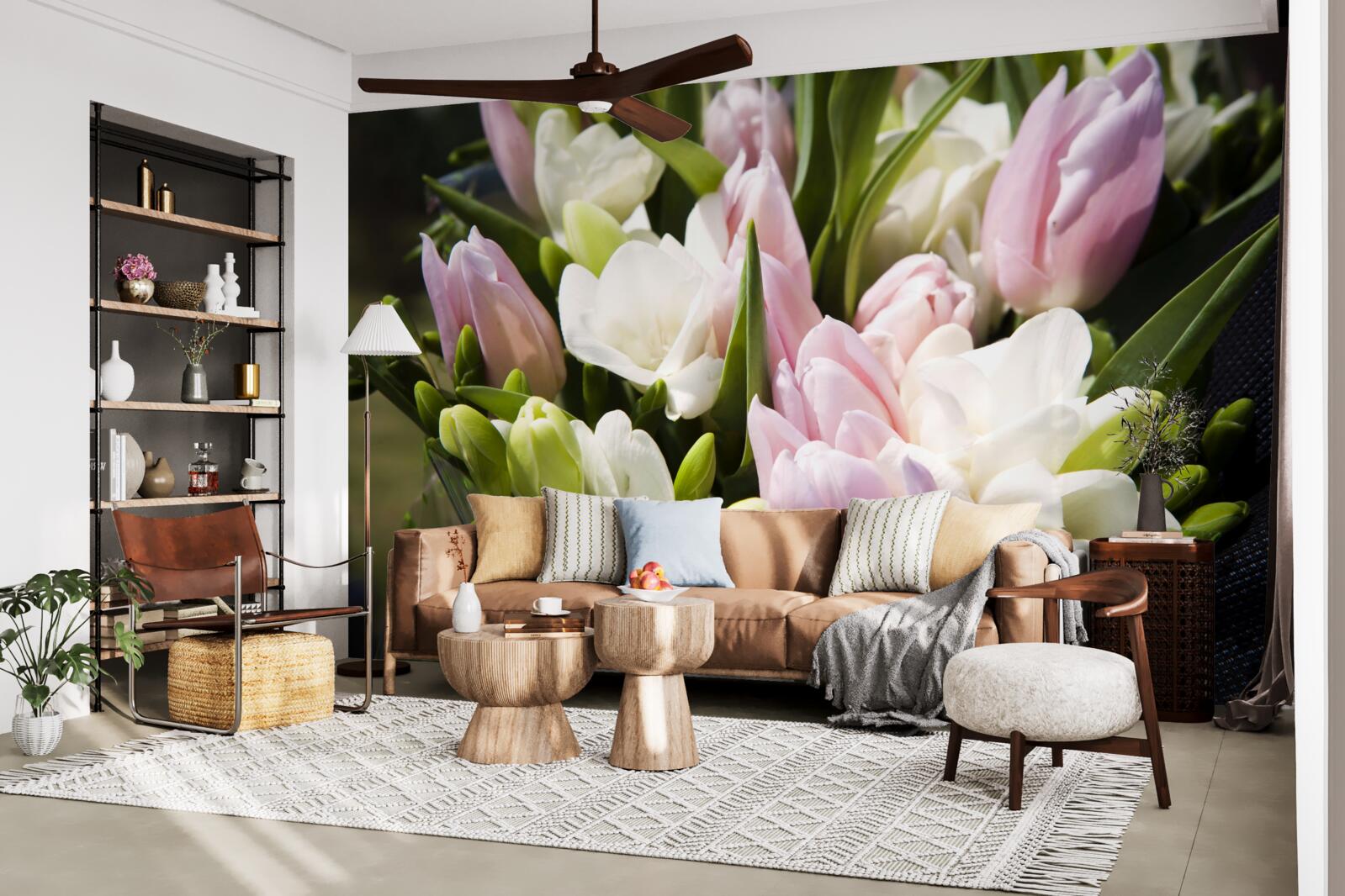 Fototapet kit flora de primăvară