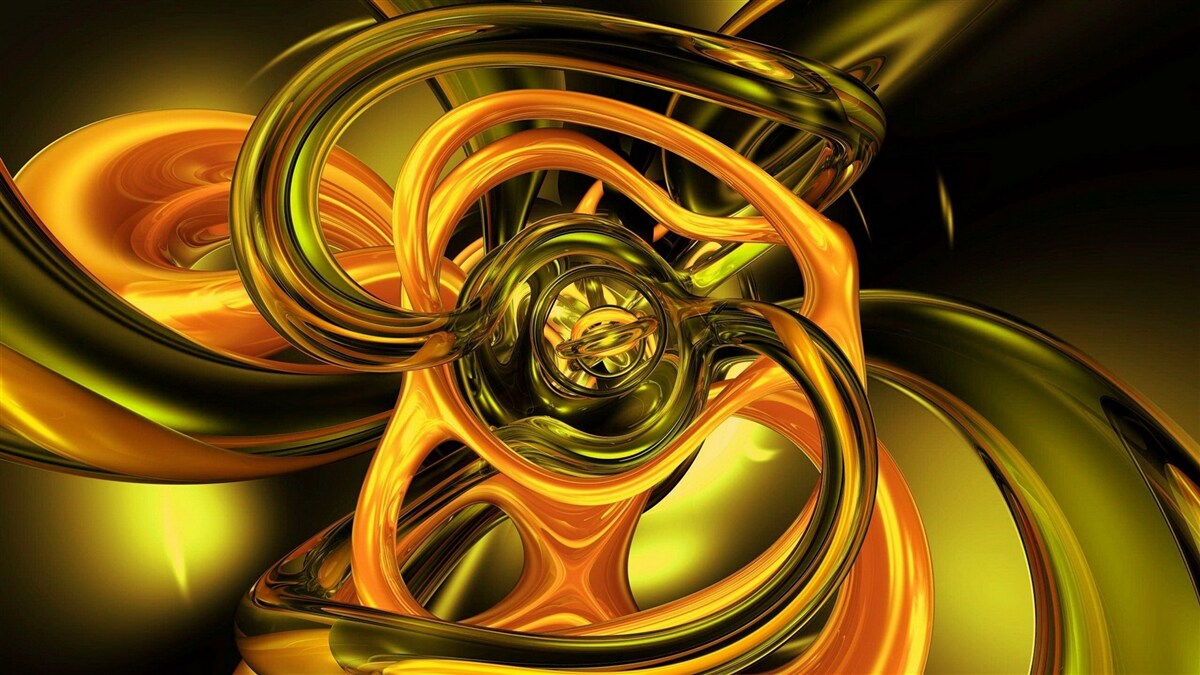 Fototapet linii închise cu contururi netede