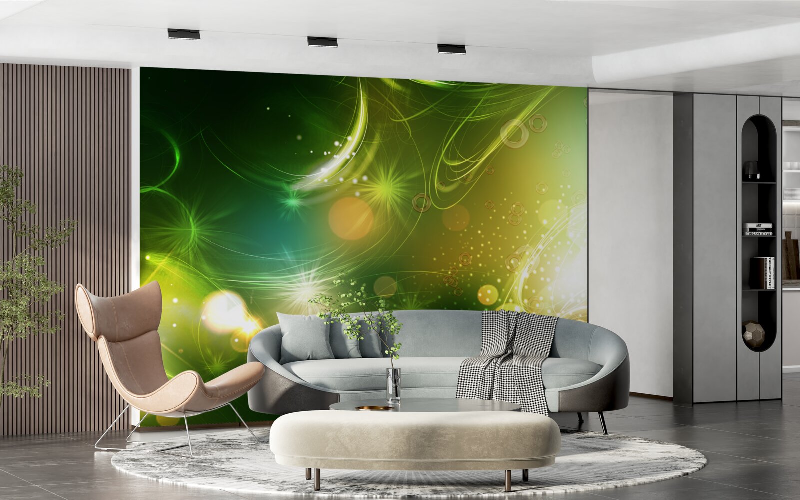 Fototapet galaxii și planete