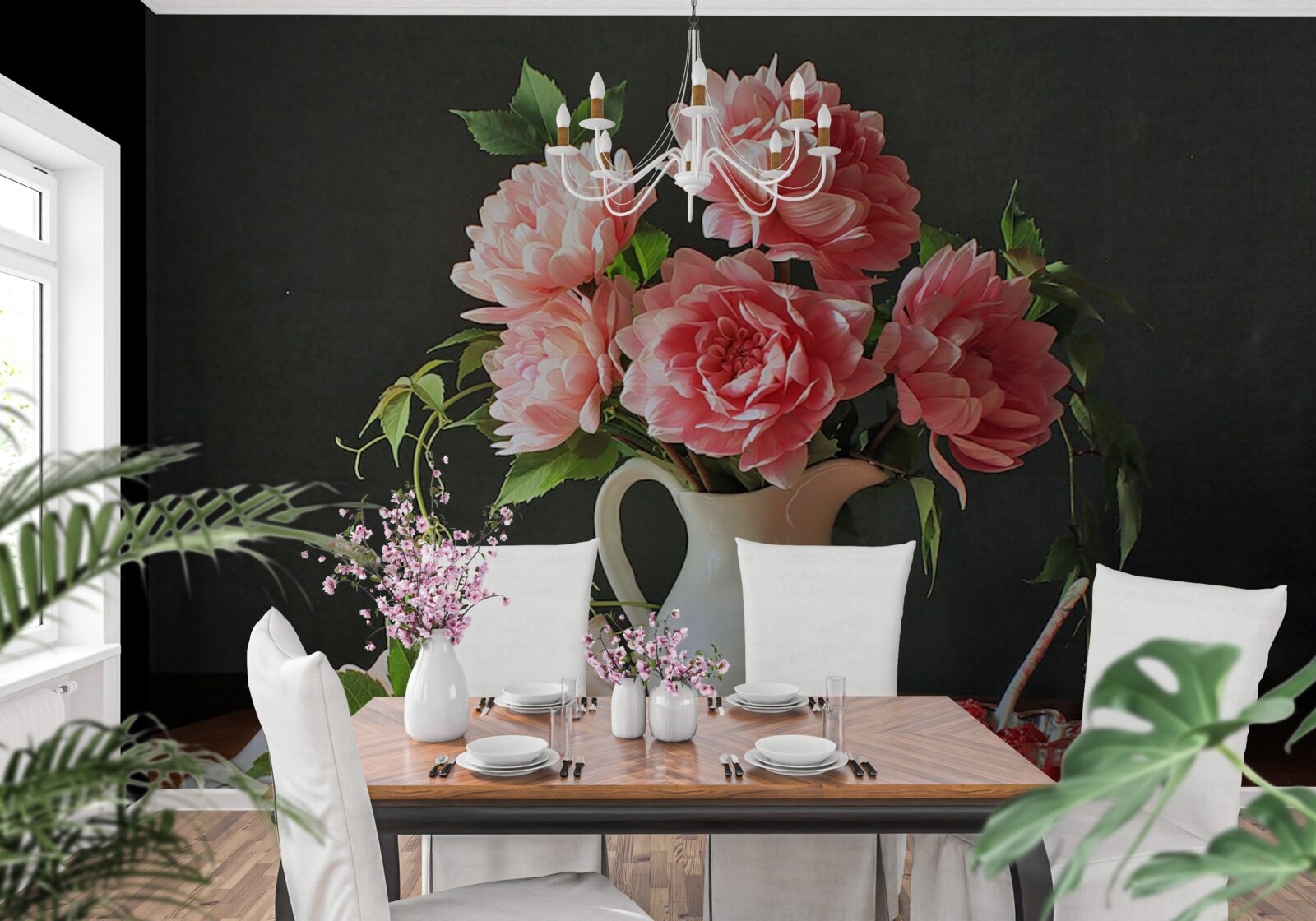 Fototapet Buchet viu în natură statică