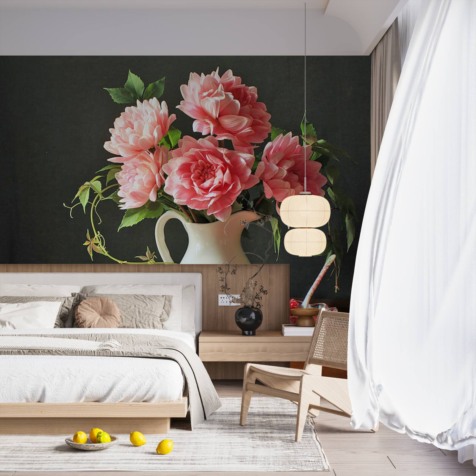 Fototapet Buchet viu în natură statică