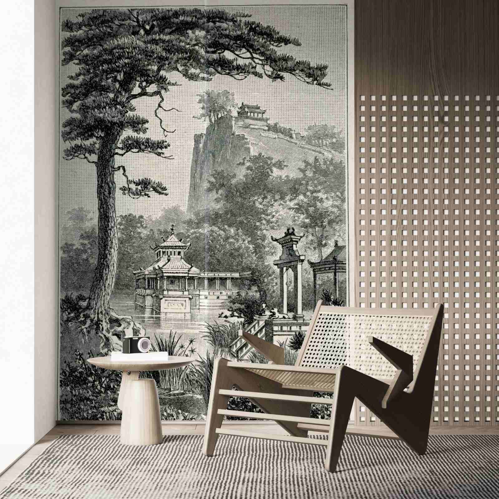 Fototapet parc chinezesc antic