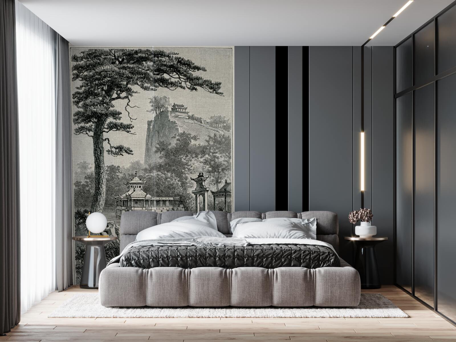 Fototapet parc chinezesc antic