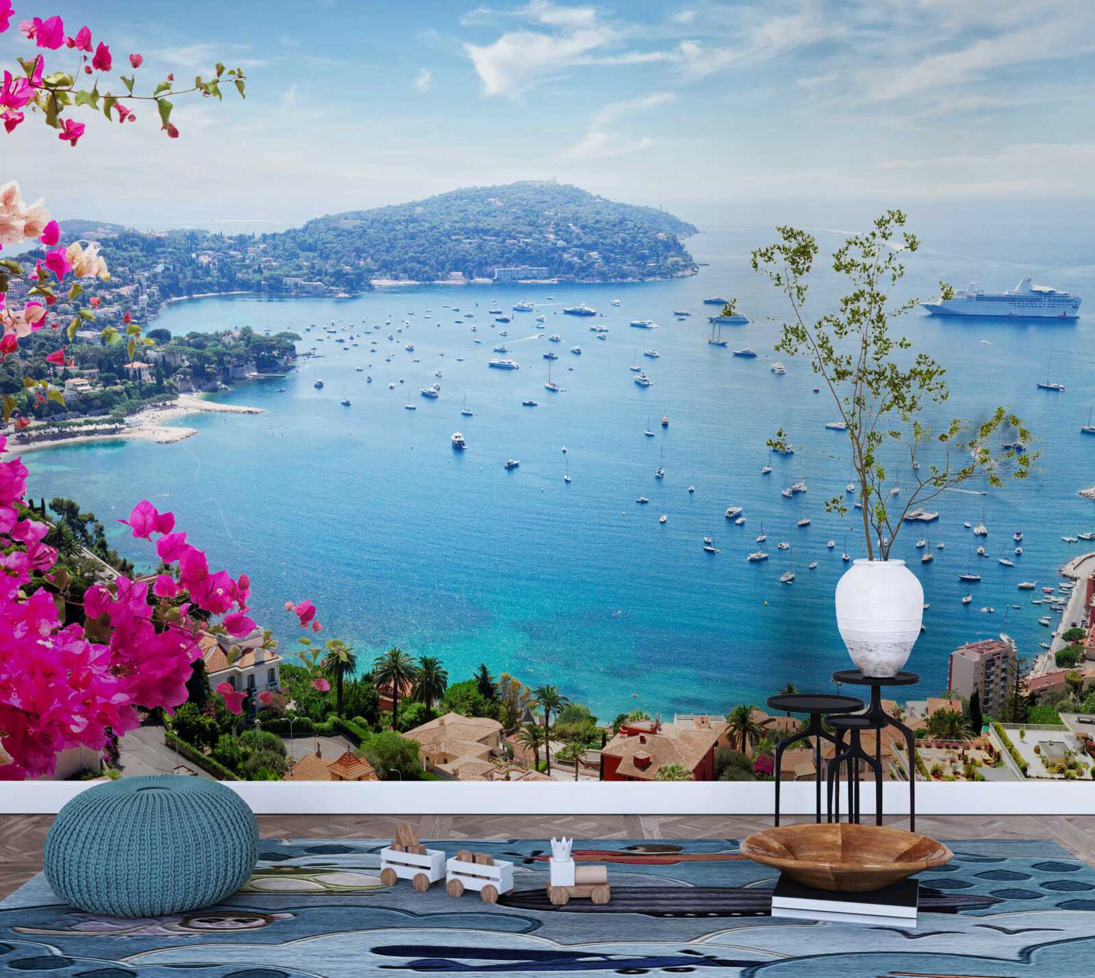 Fototapet doc în apropiere de coasta de safir