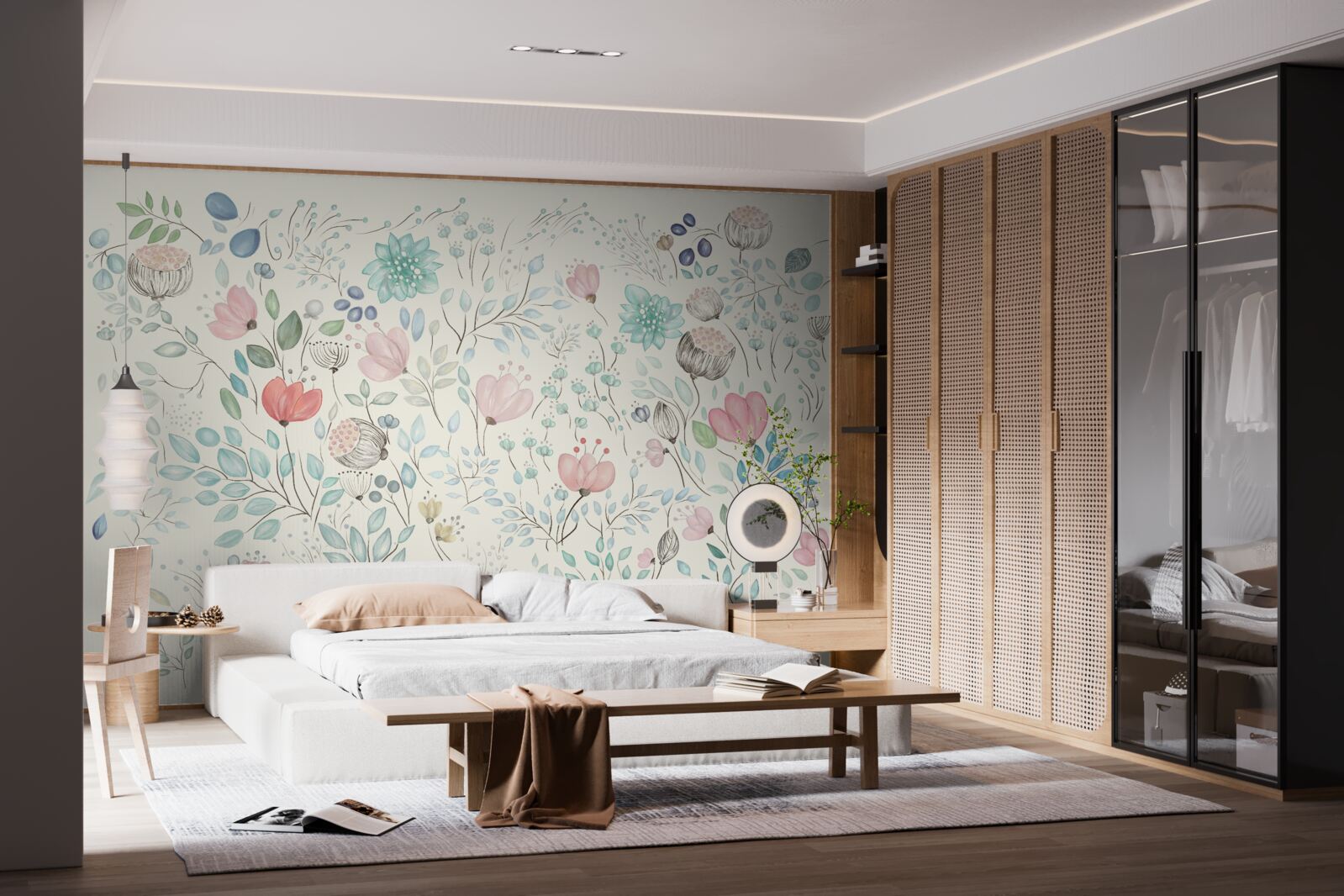 Fototapet muguri mici și delicați