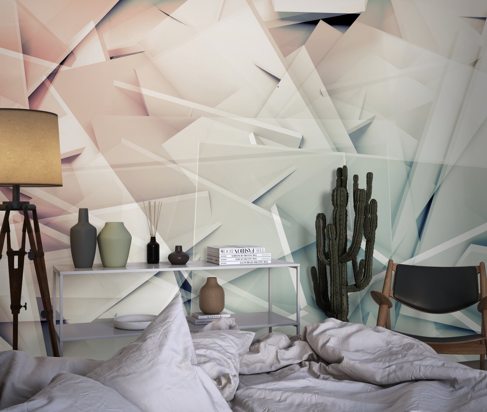 Fototapet grindină cioburi de sticlă