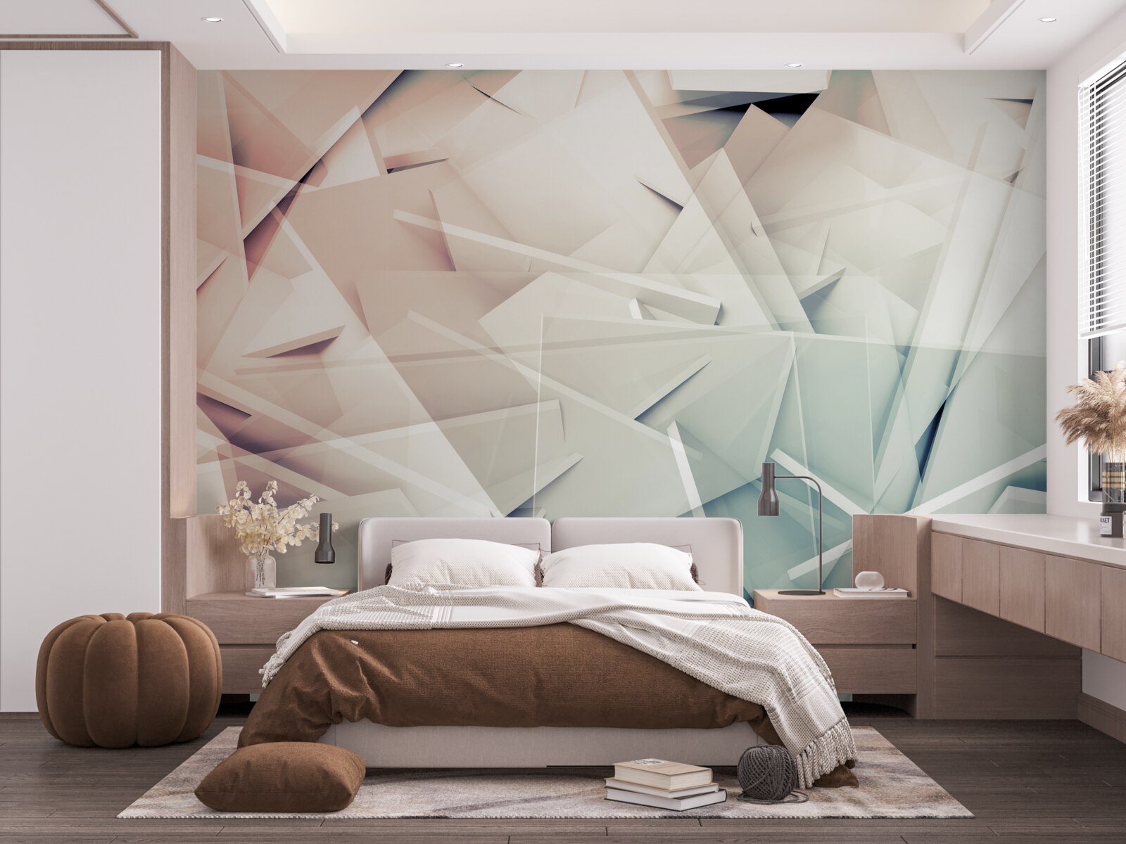 Fototapet grindină cioburi de sticlă