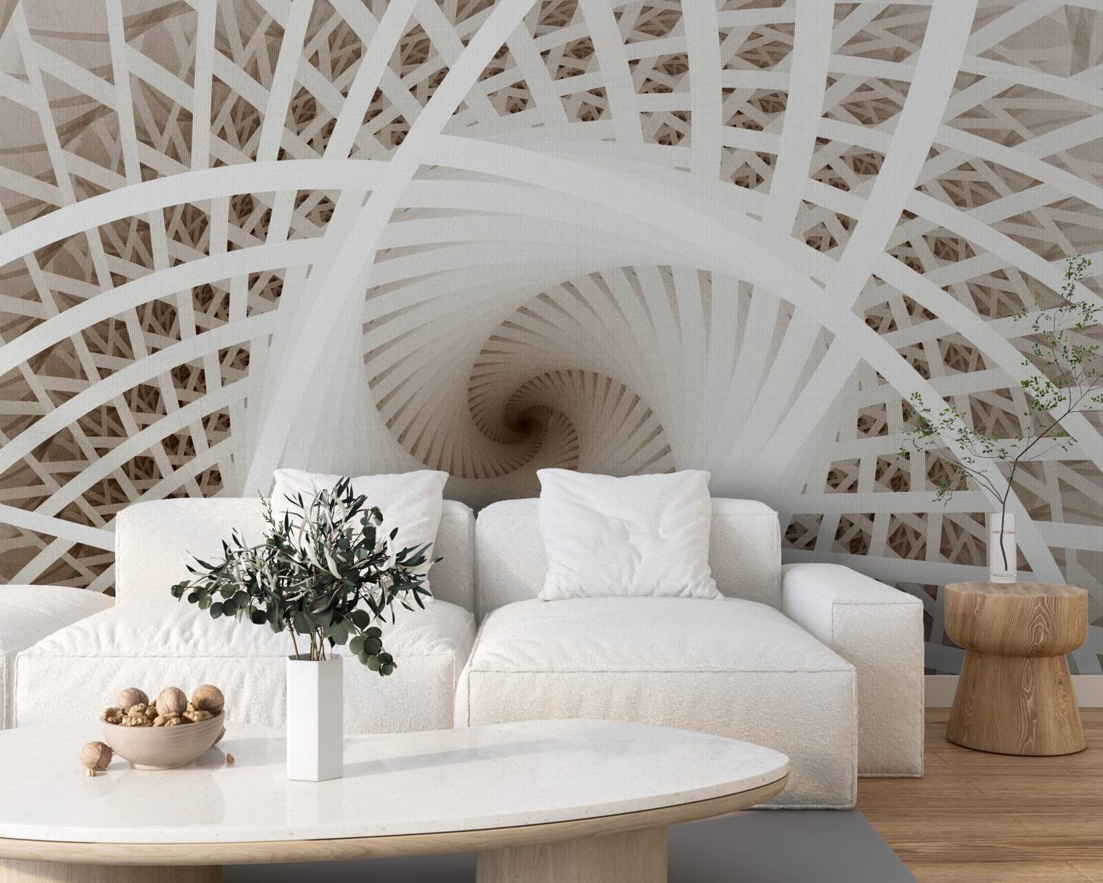 Fototapet răsucirea punctului de vedere abstract