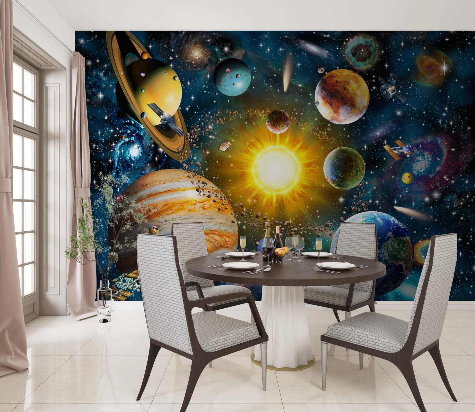 Fototapet estetica lumilor diferite