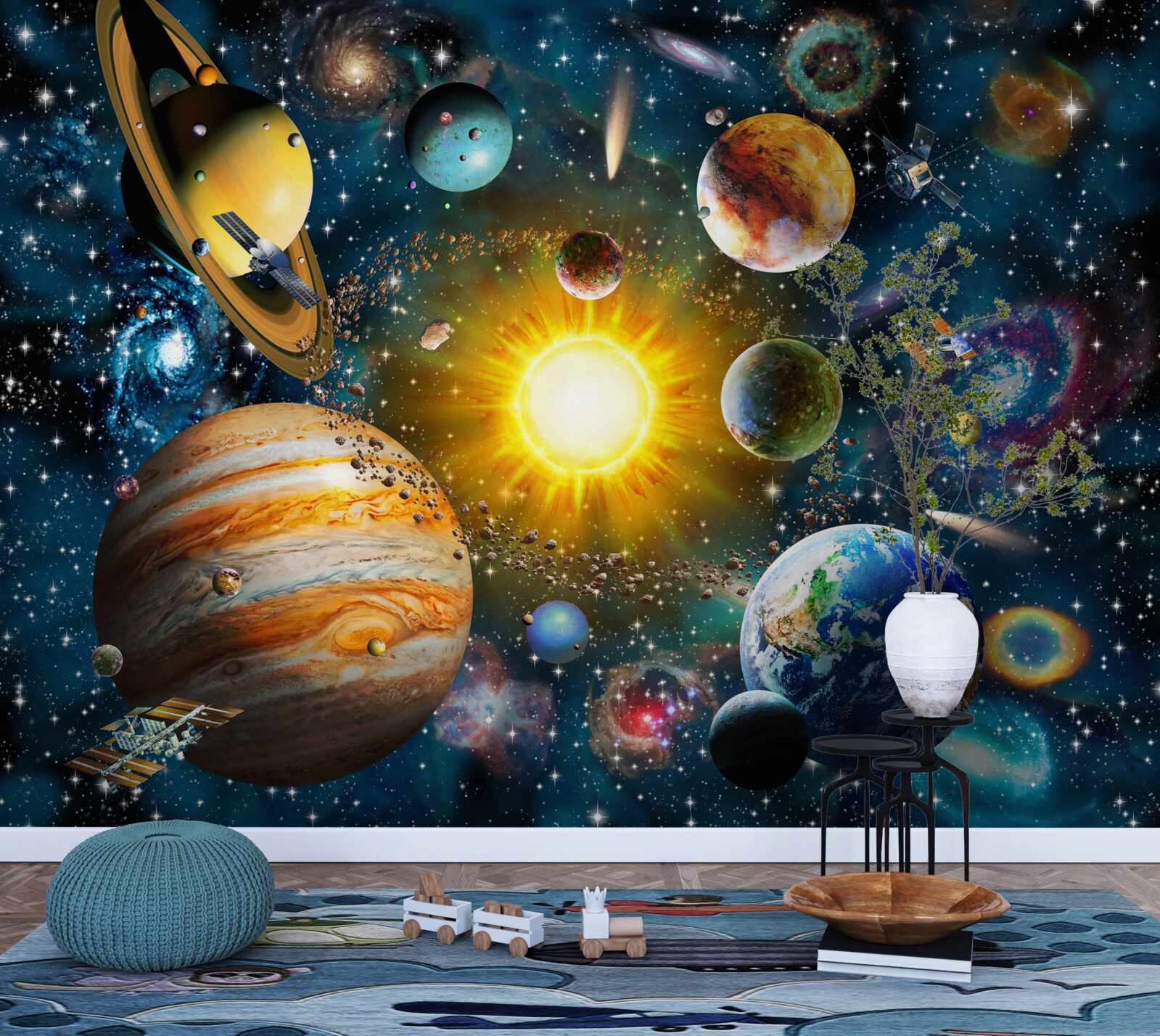 Fototapet estetica lumilor diferite