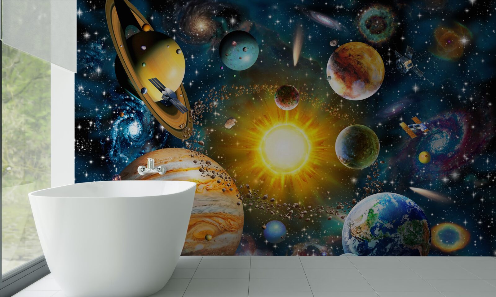 Fototapet estetica lumilor diferite