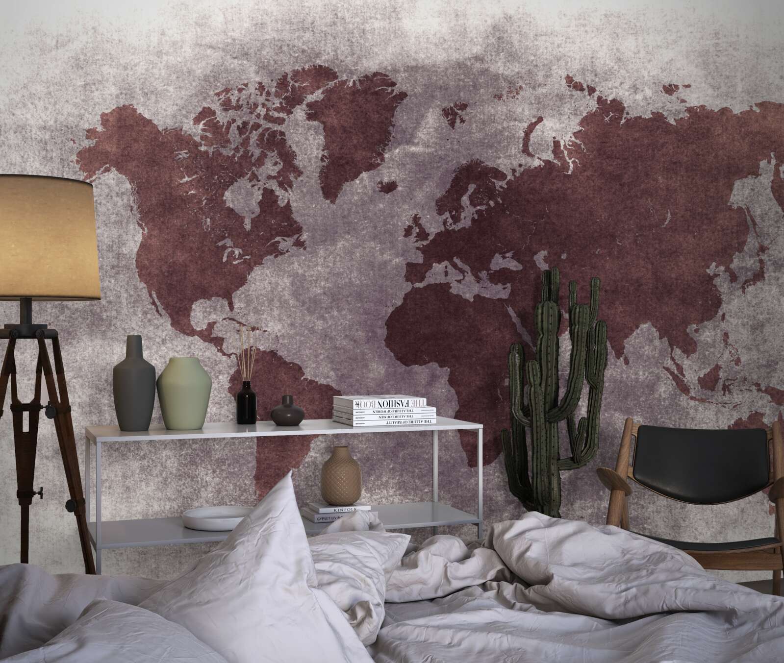 Fototapet între hărțile lumii