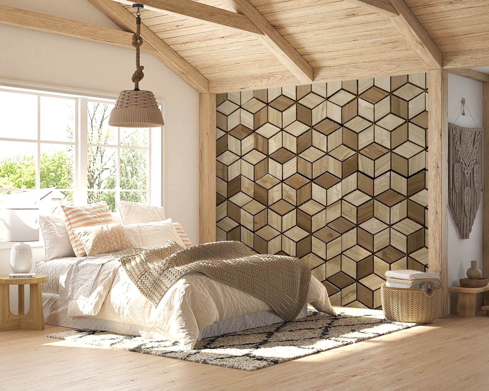 Fototapet cuadrilateralele și romboizii se intersectează