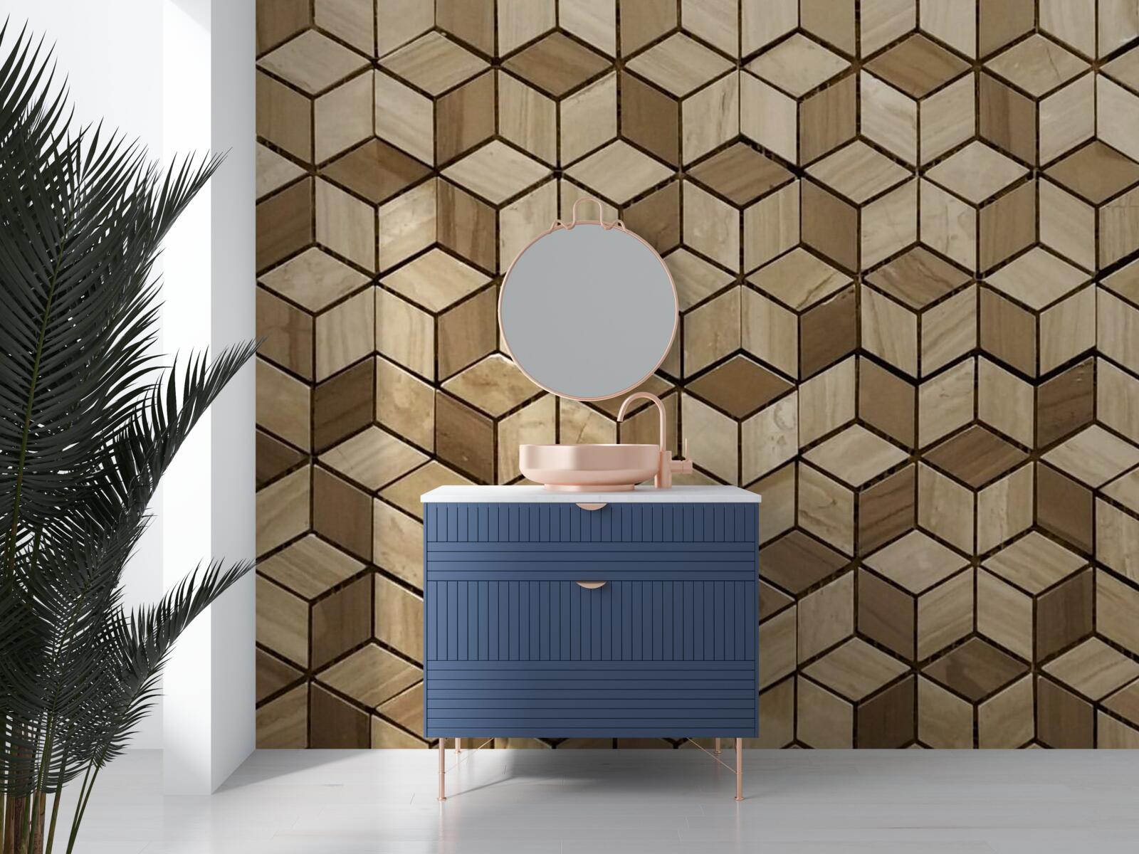 Fototapet cuadrilateralele și romboizii se intersectează