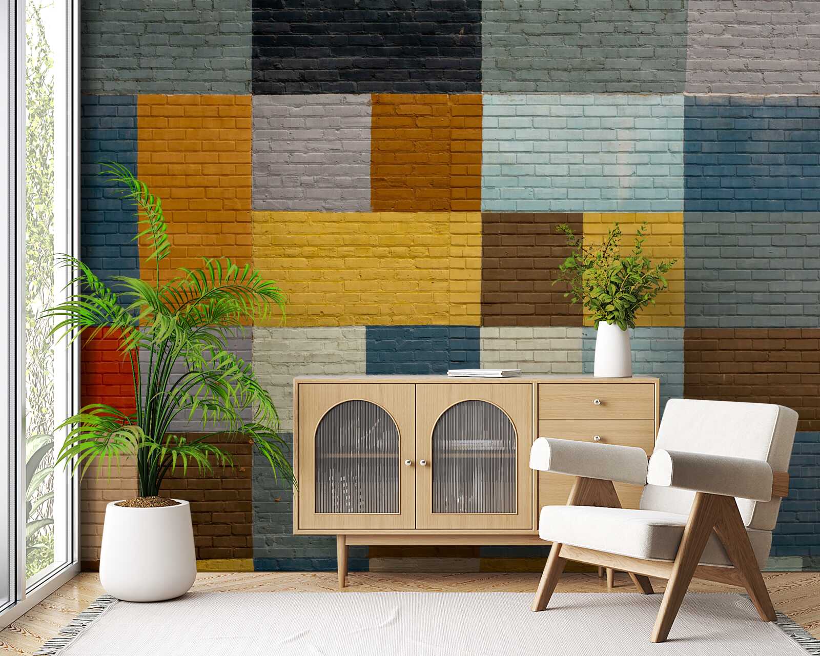 Fototapet forme dreptunghiulare în culori