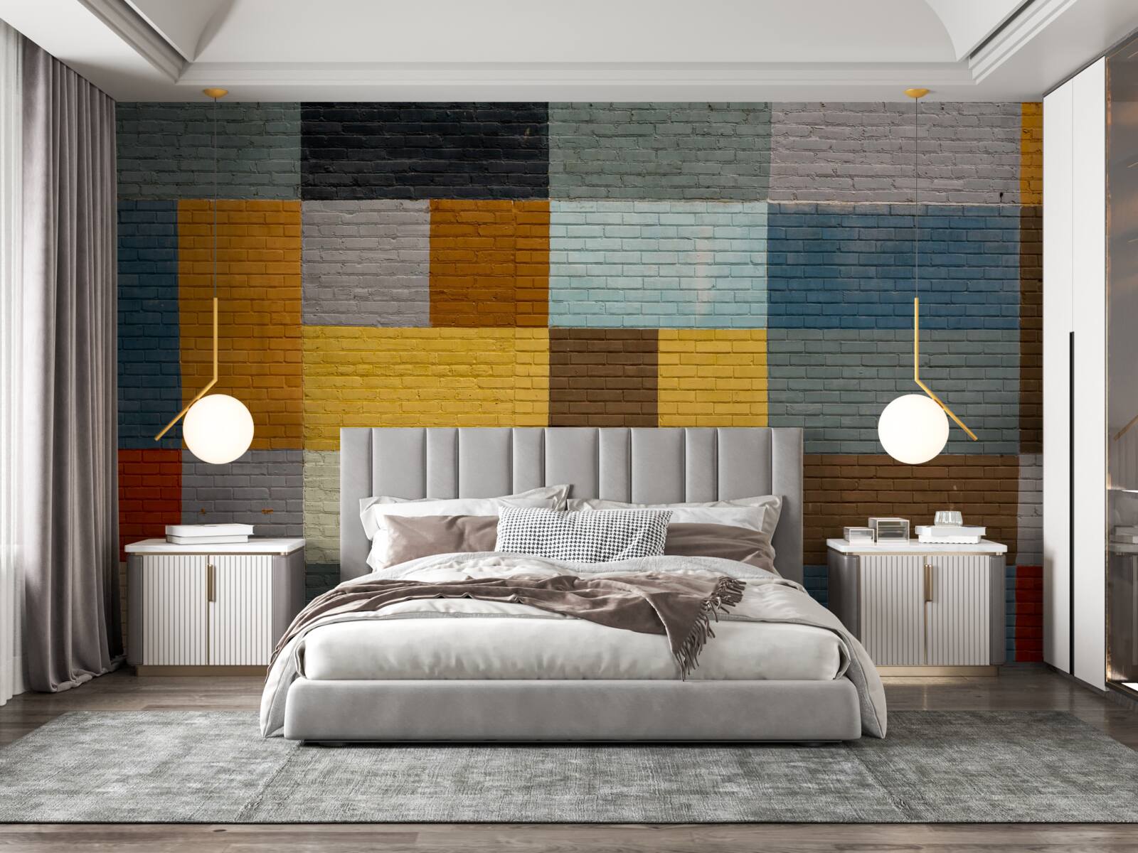 Fototapet forme dreptunghiulare în culori