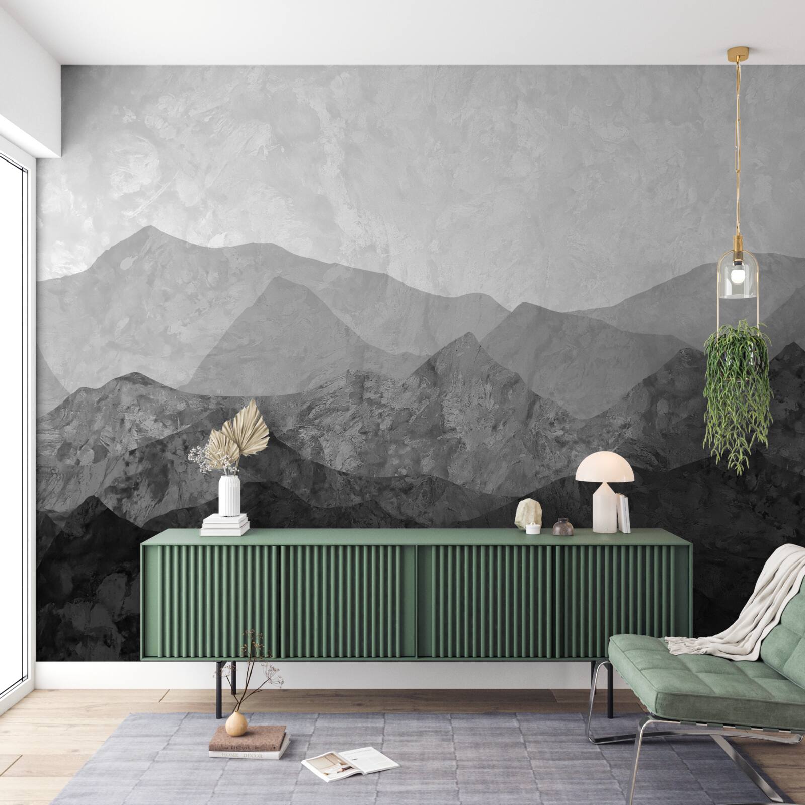 Fototapet lanțuri muntoase maiestuoase