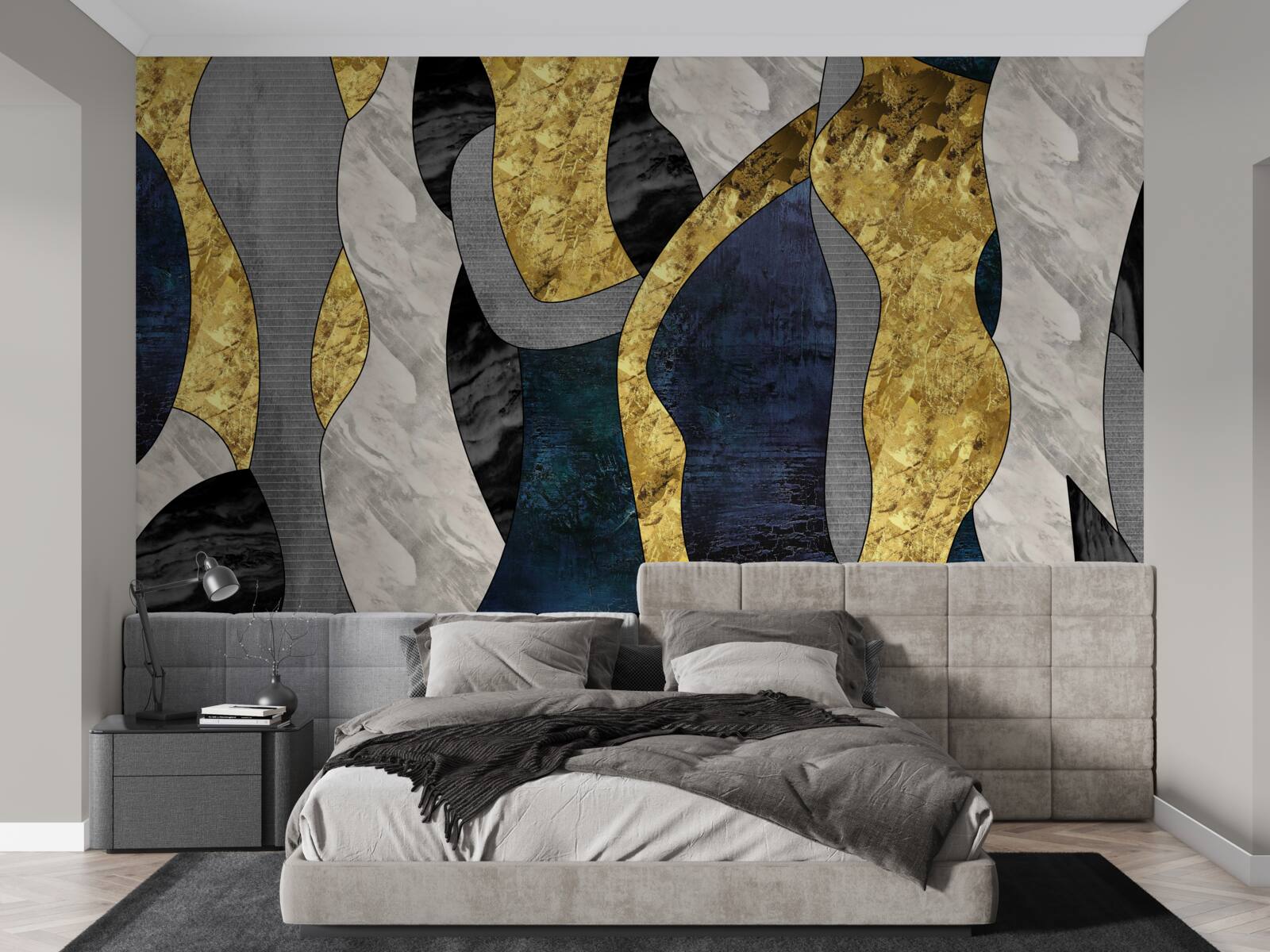 Fototapet femeie în element lichid