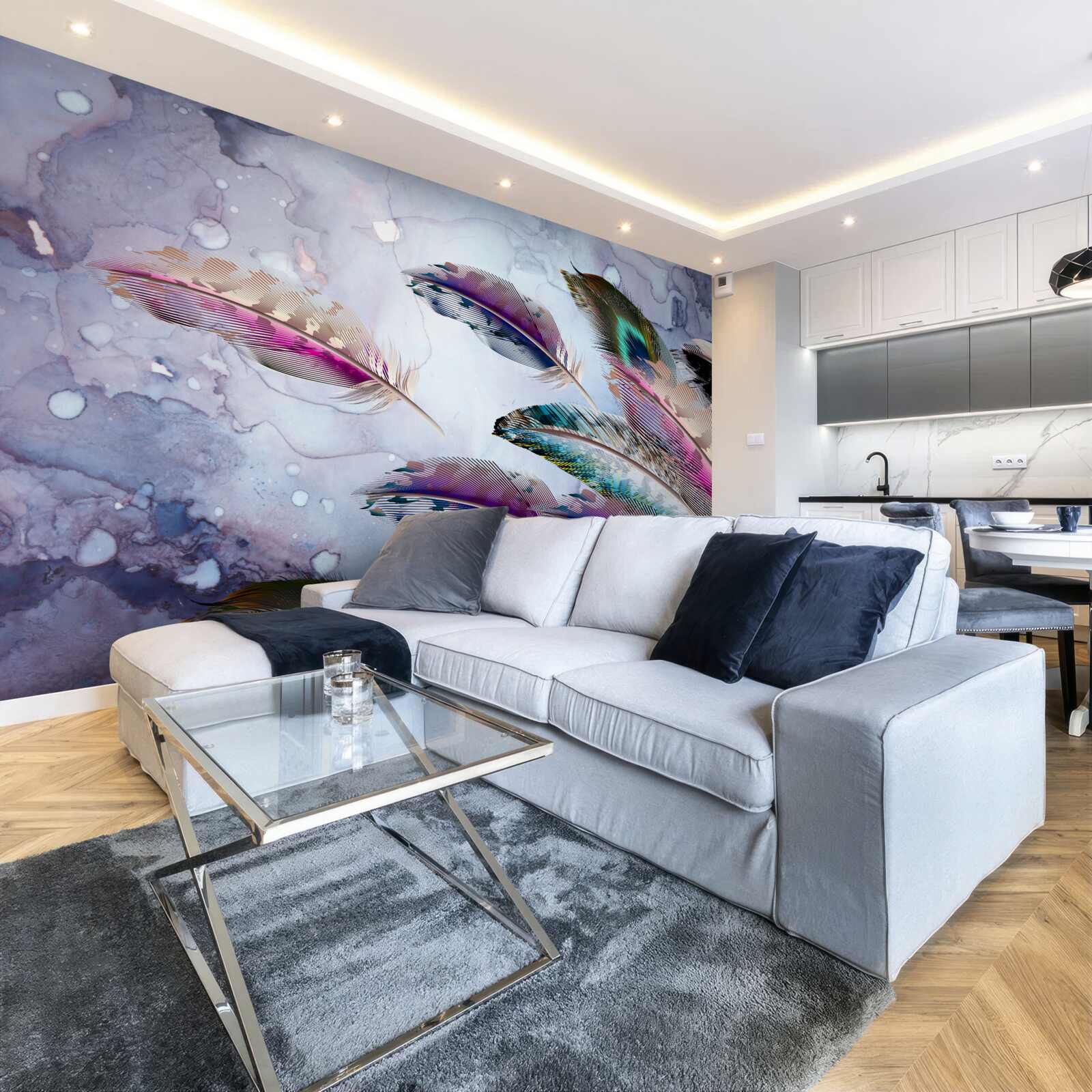 Fototapet penajul păsării magice