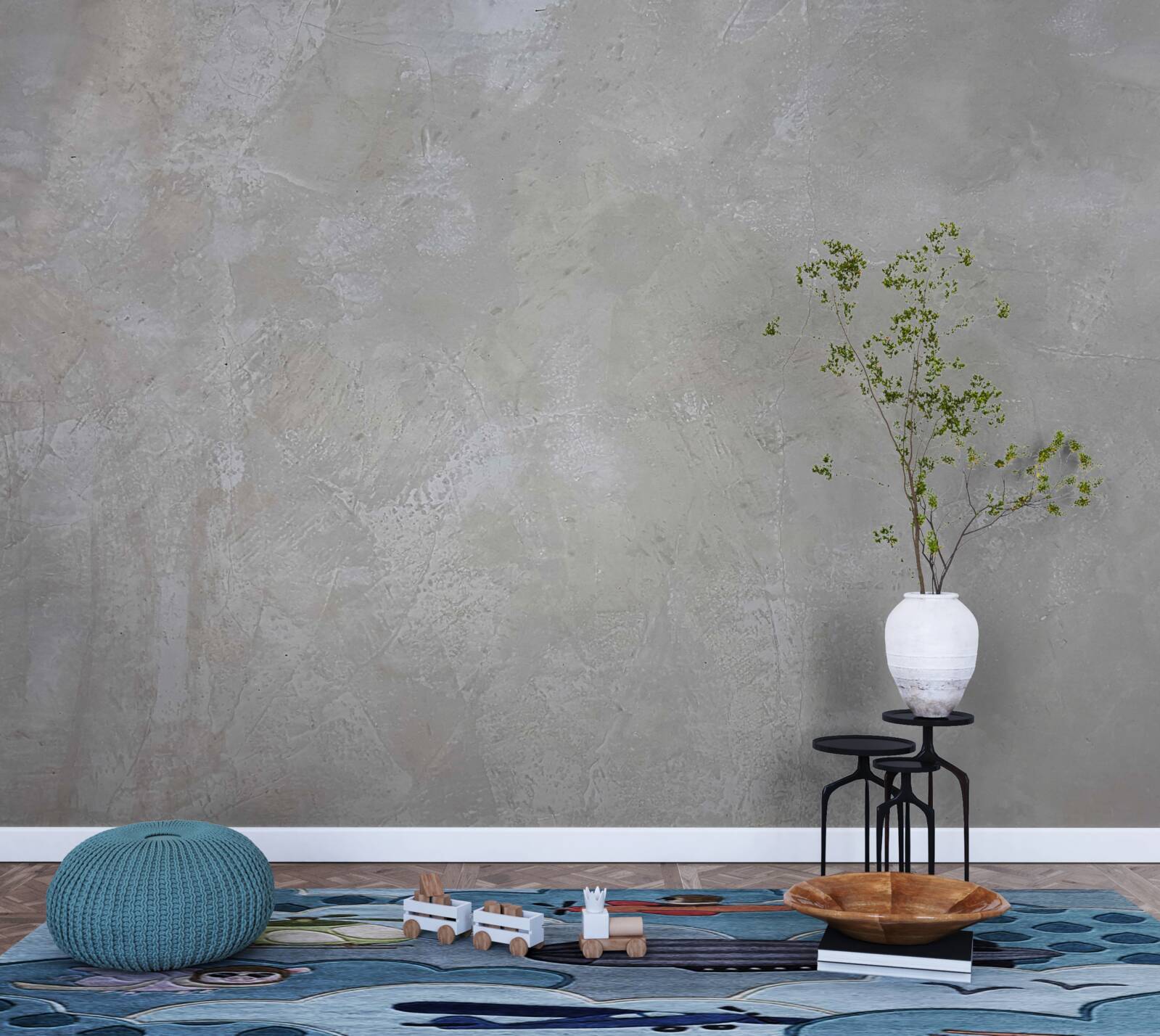 Fototapet fundal gri argintiu