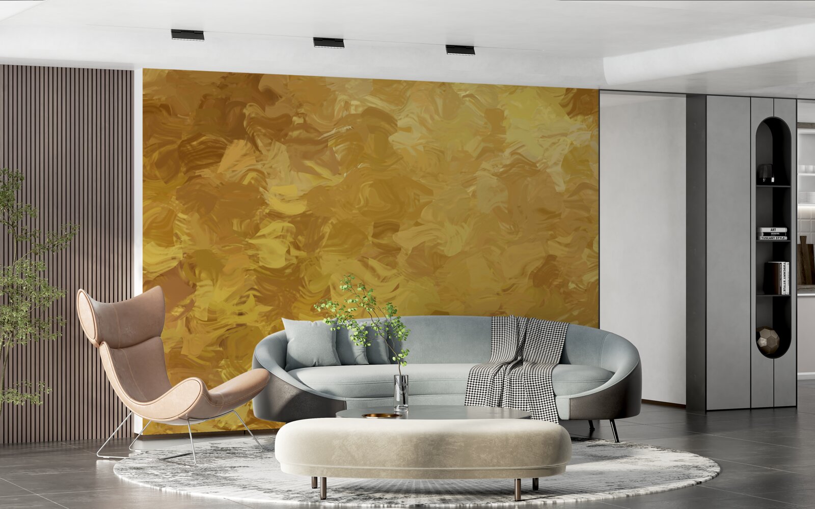 Fototapet fundal cu textura de aur