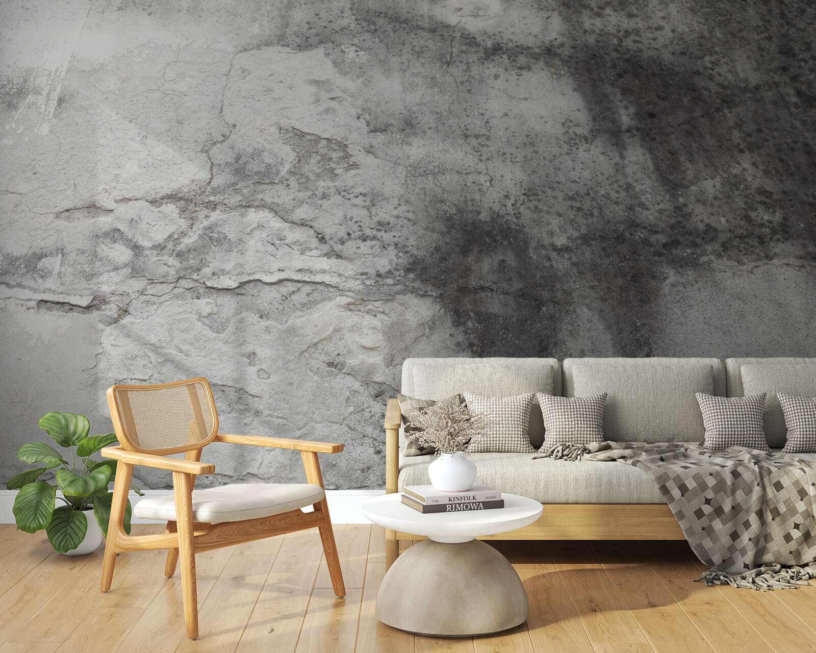 Fototapet gri gunoi textura