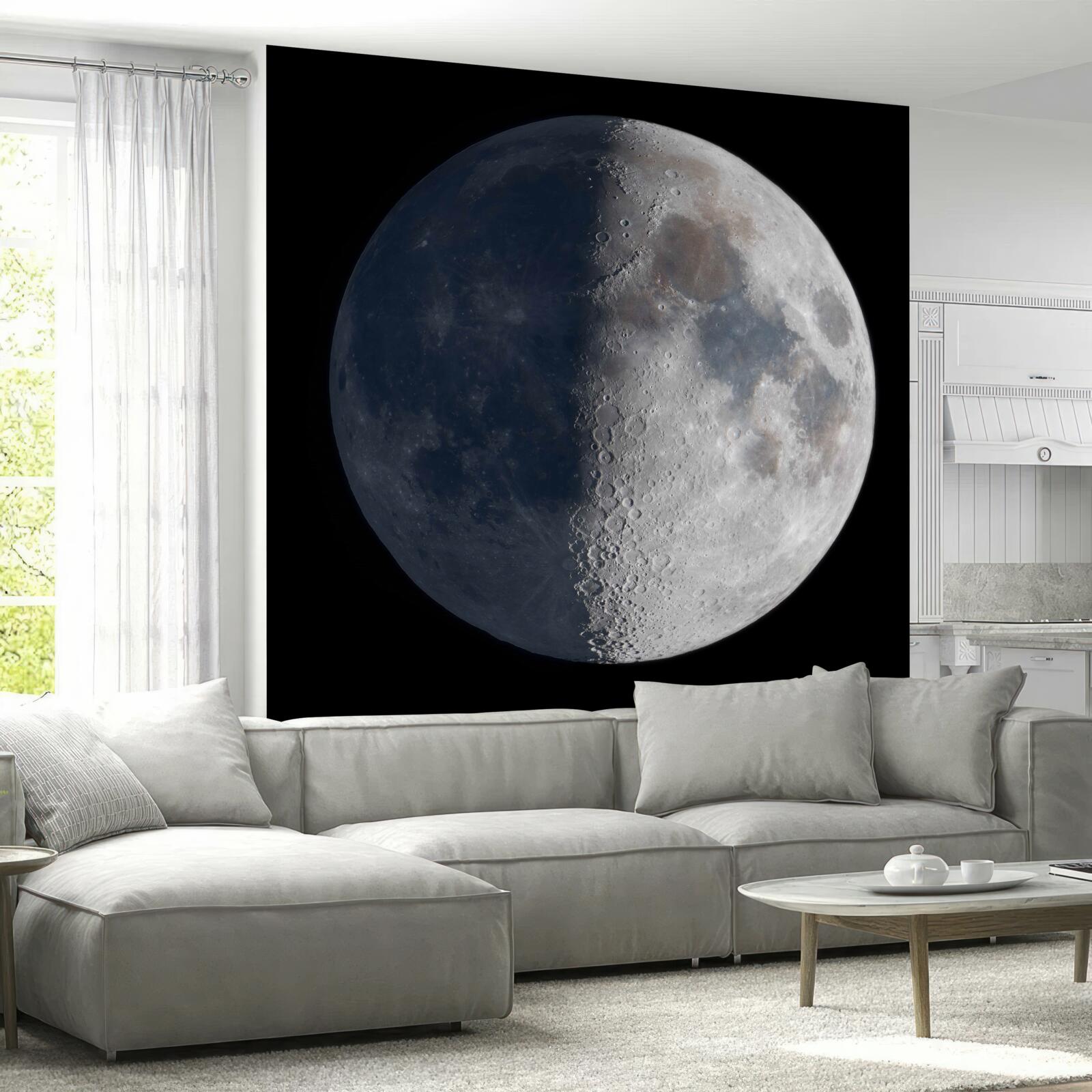 Fototapet zile și nopți pe lună