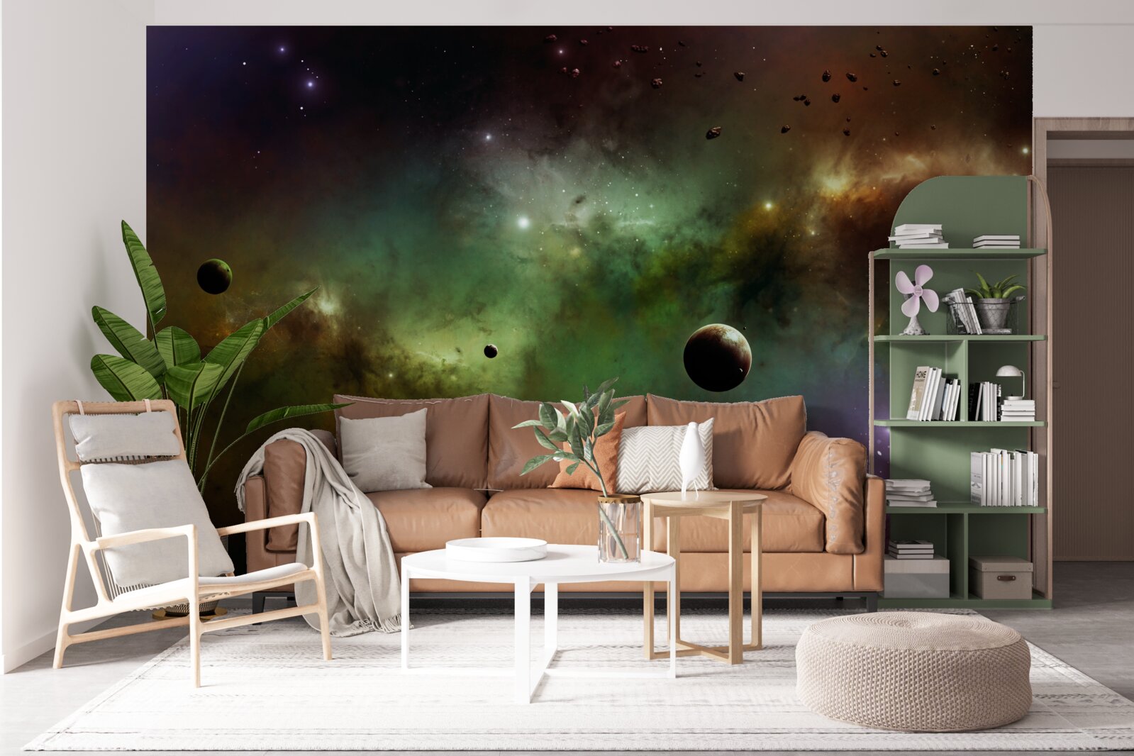 Fototapet un univers multicolor unic