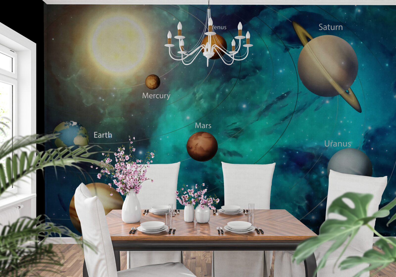 Fototapet spectacol numit planetar