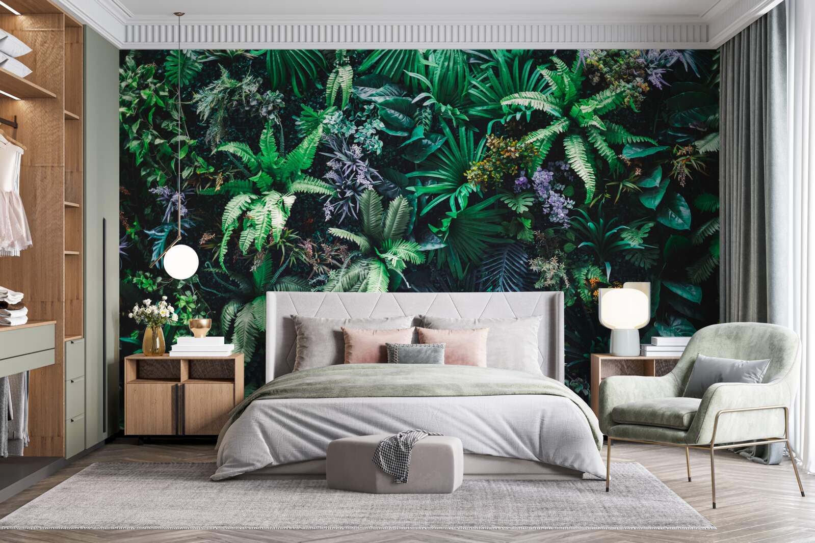 Fototapet flora și fauna pădurilor tropicale