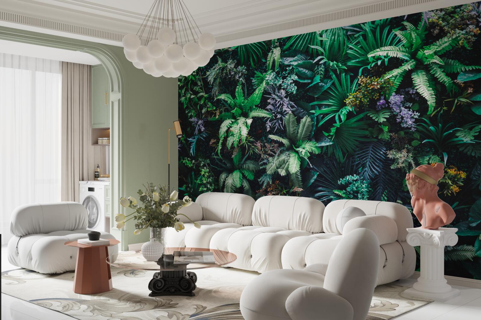 Fototapet flora și fauna pădurilor tropicale