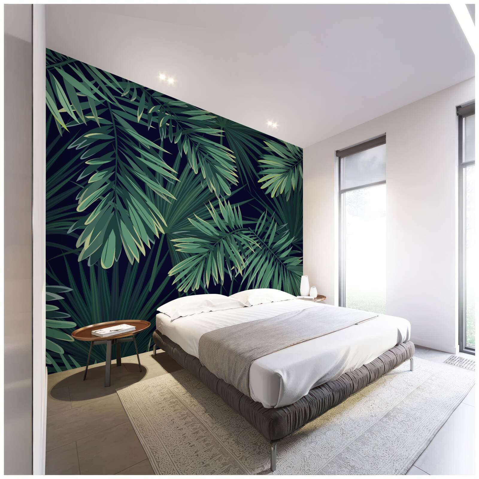 Fototapet ramuri de palmier