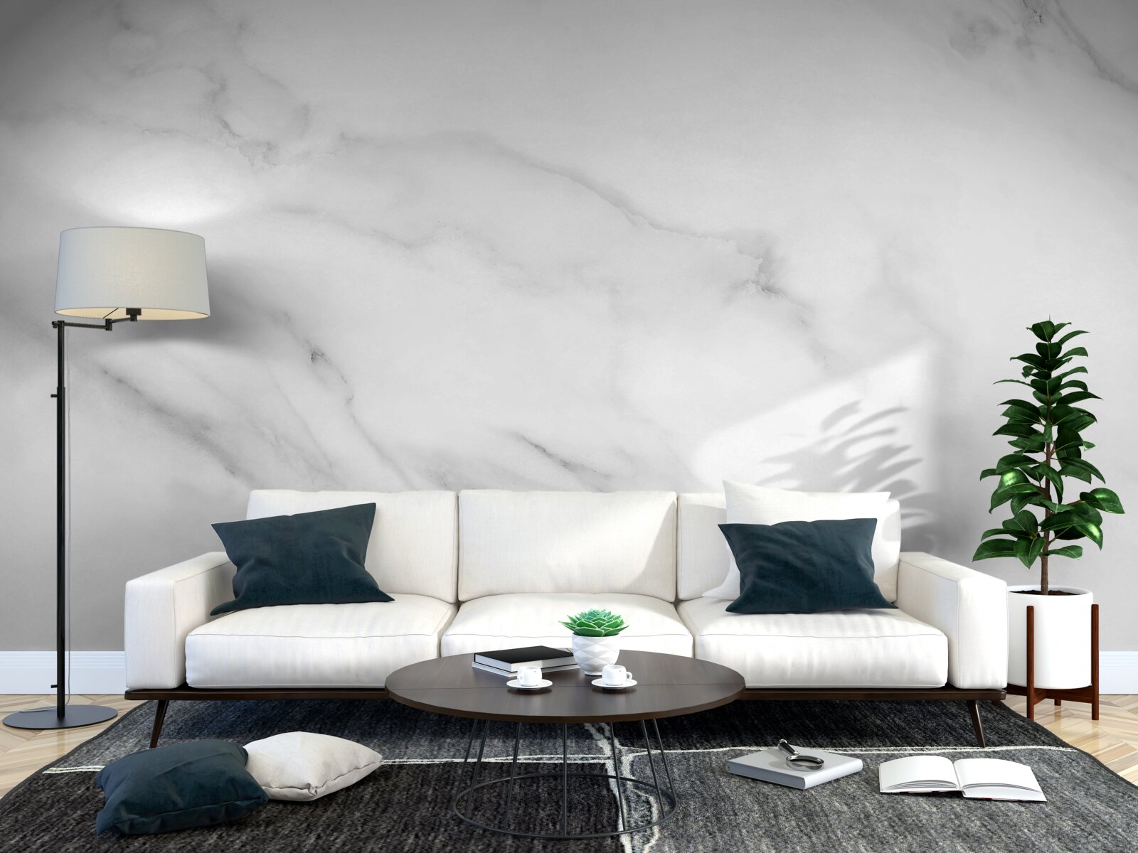 Fototapet culoare stropită, gri