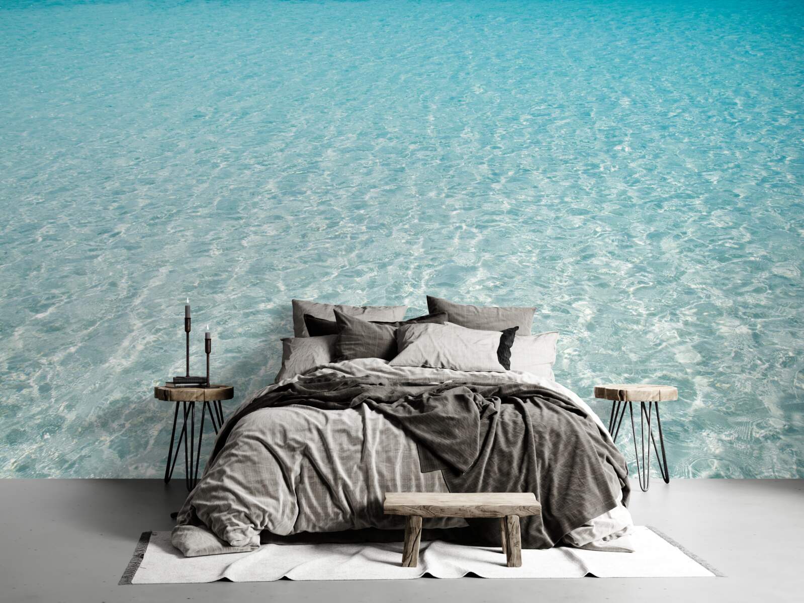 Fototapet plajă cu nisip alb imaculat