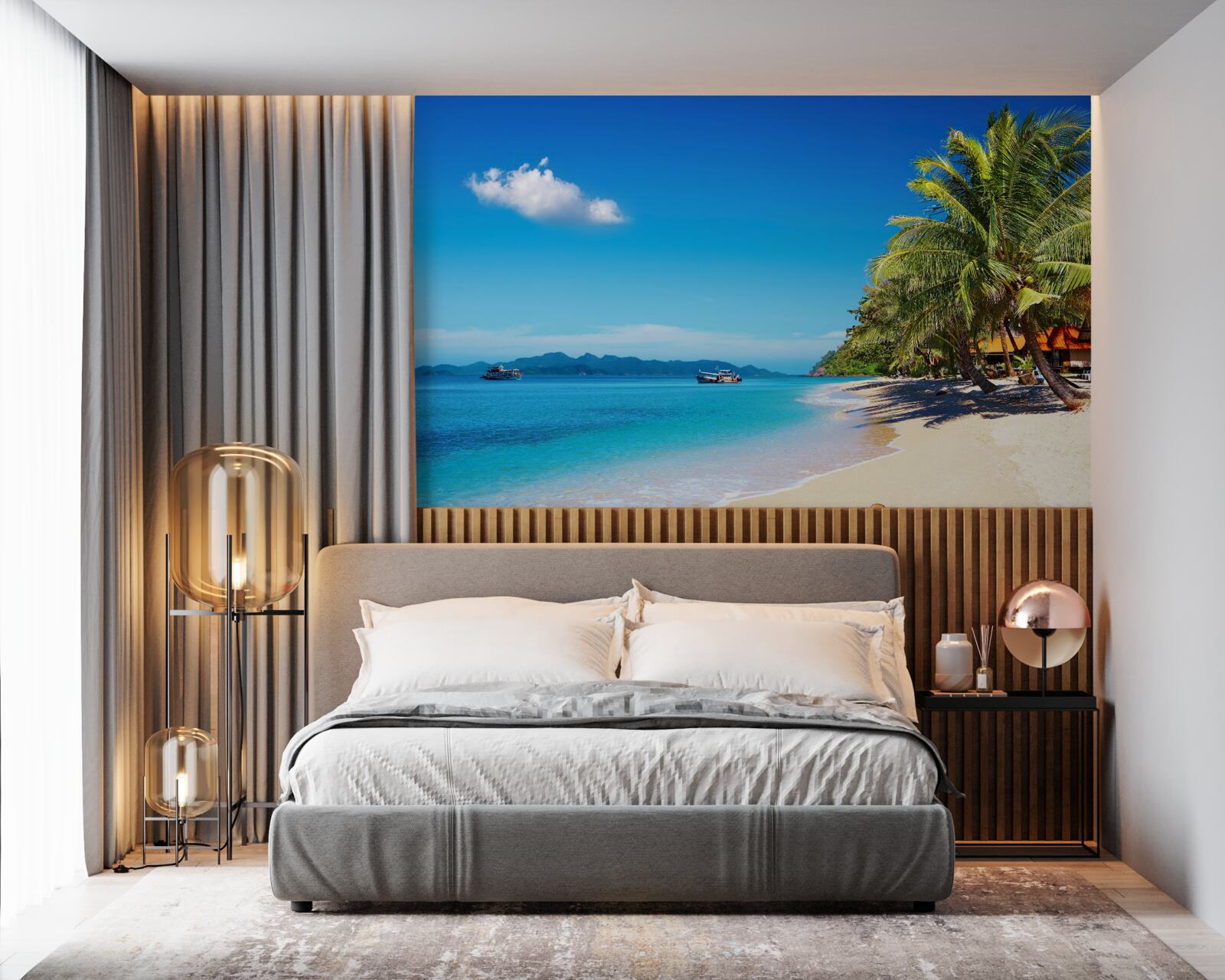 Fototapet plajă nisipoasă