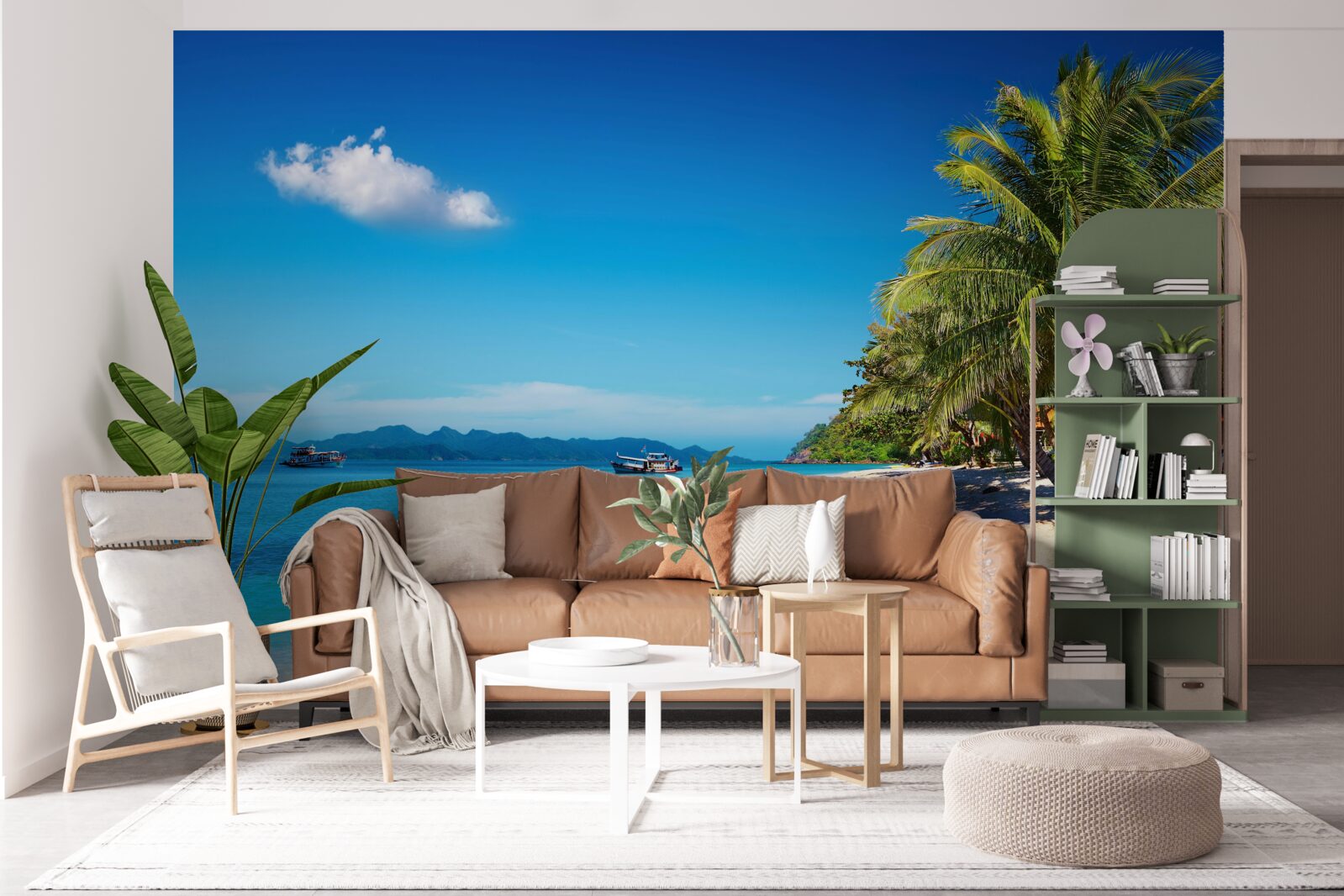 Fototapet plajă nisipoasă